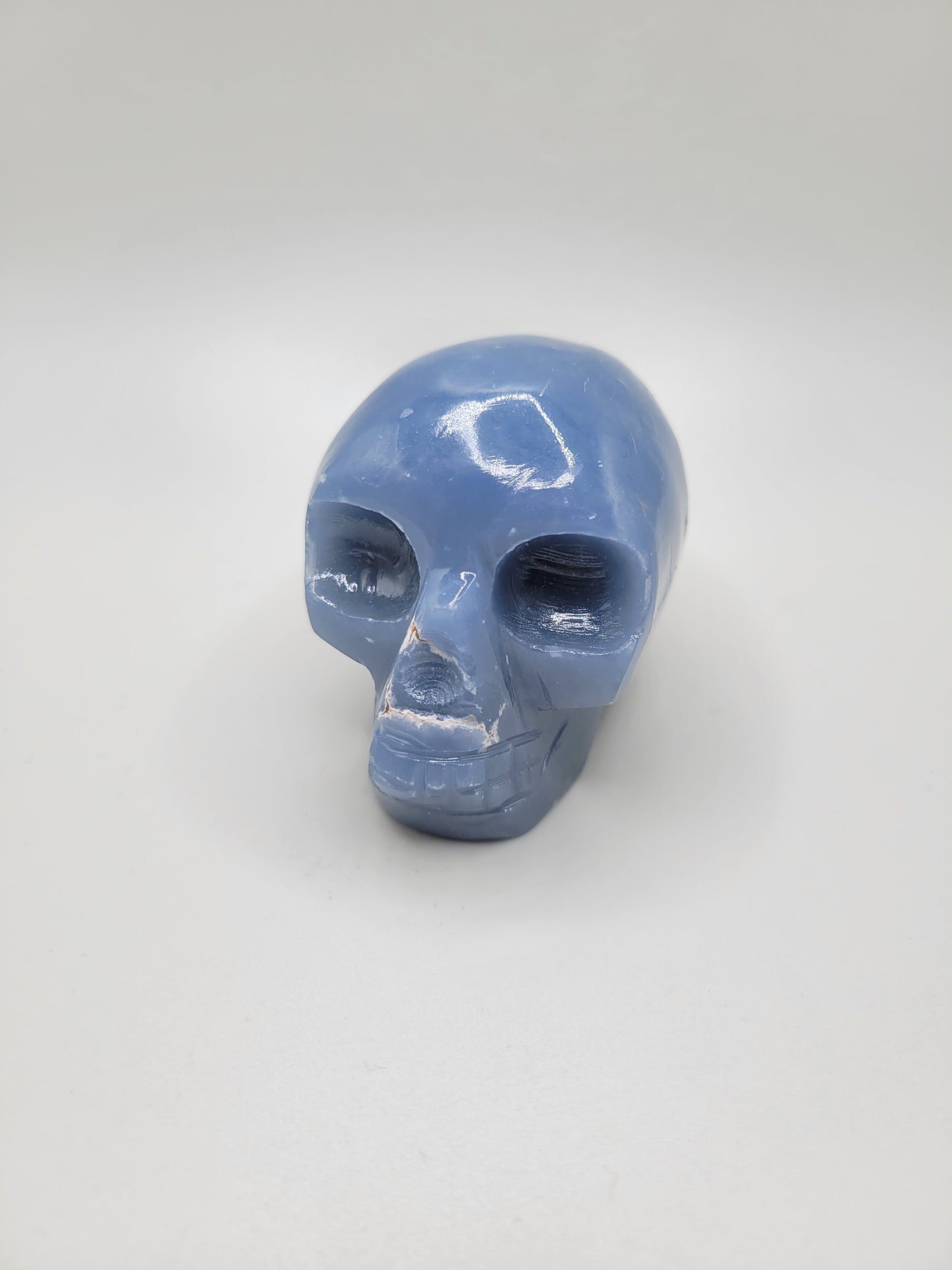 Celestite Skull
