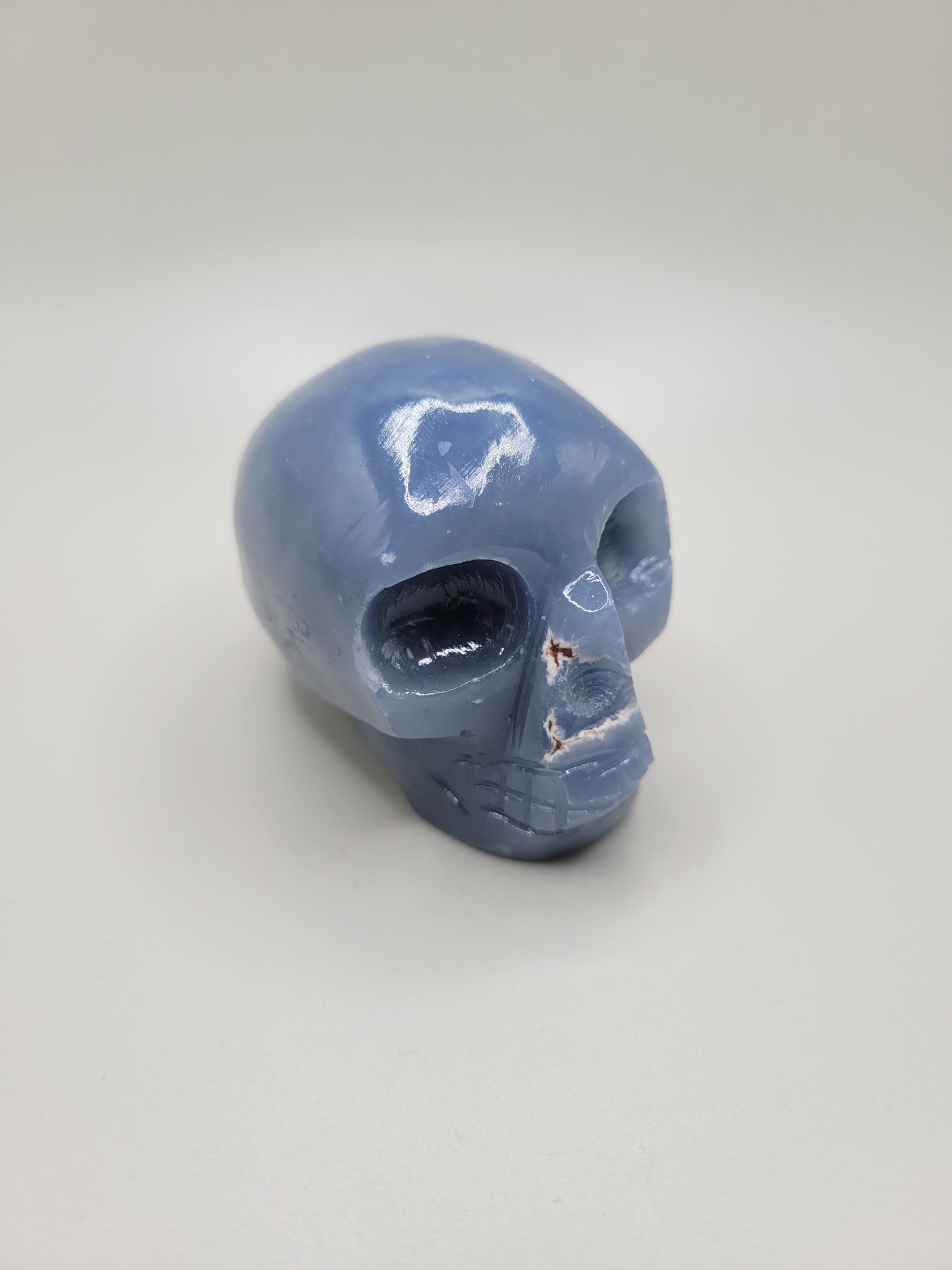 Celestite Skull