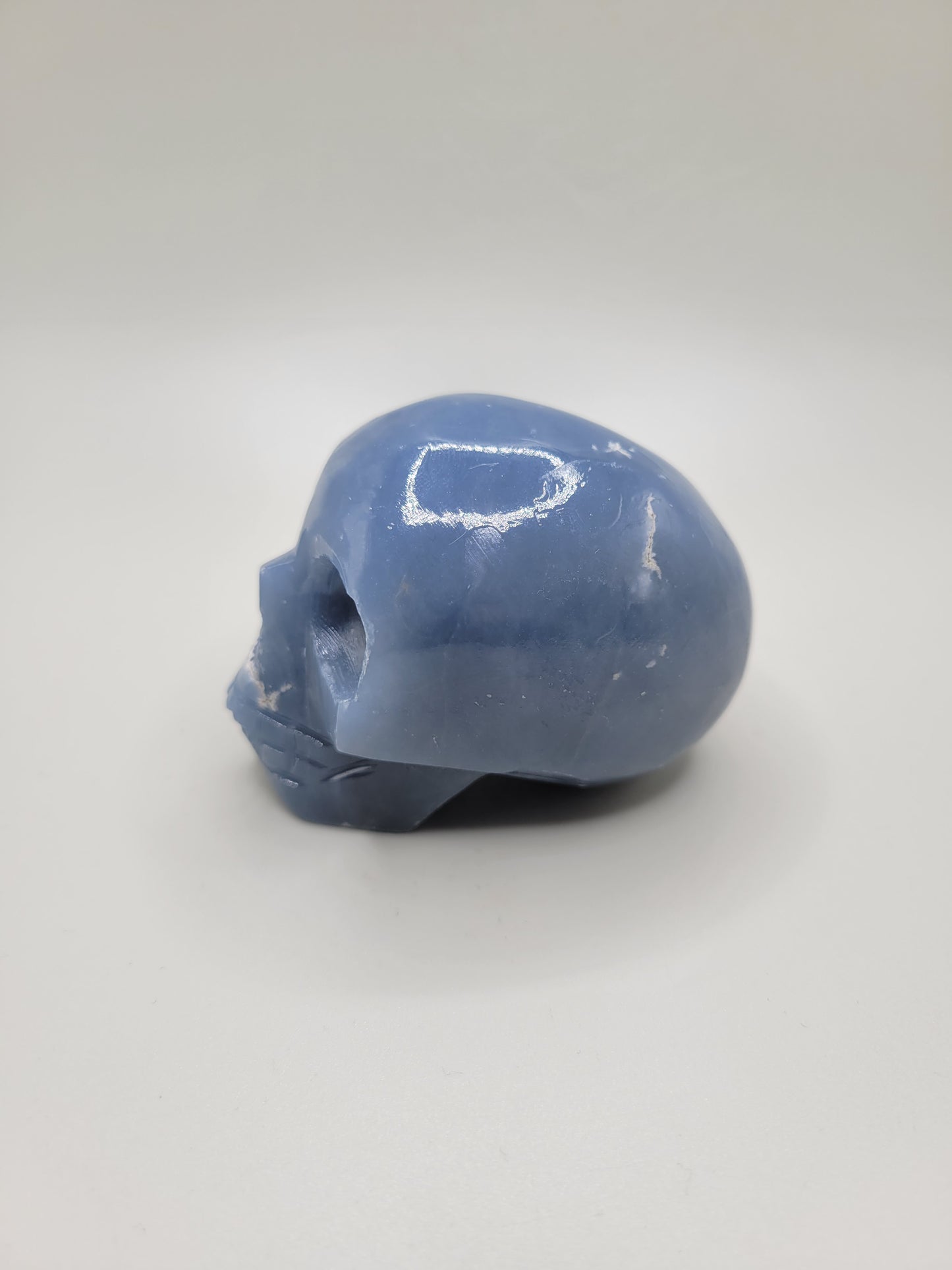 Celestite Skull