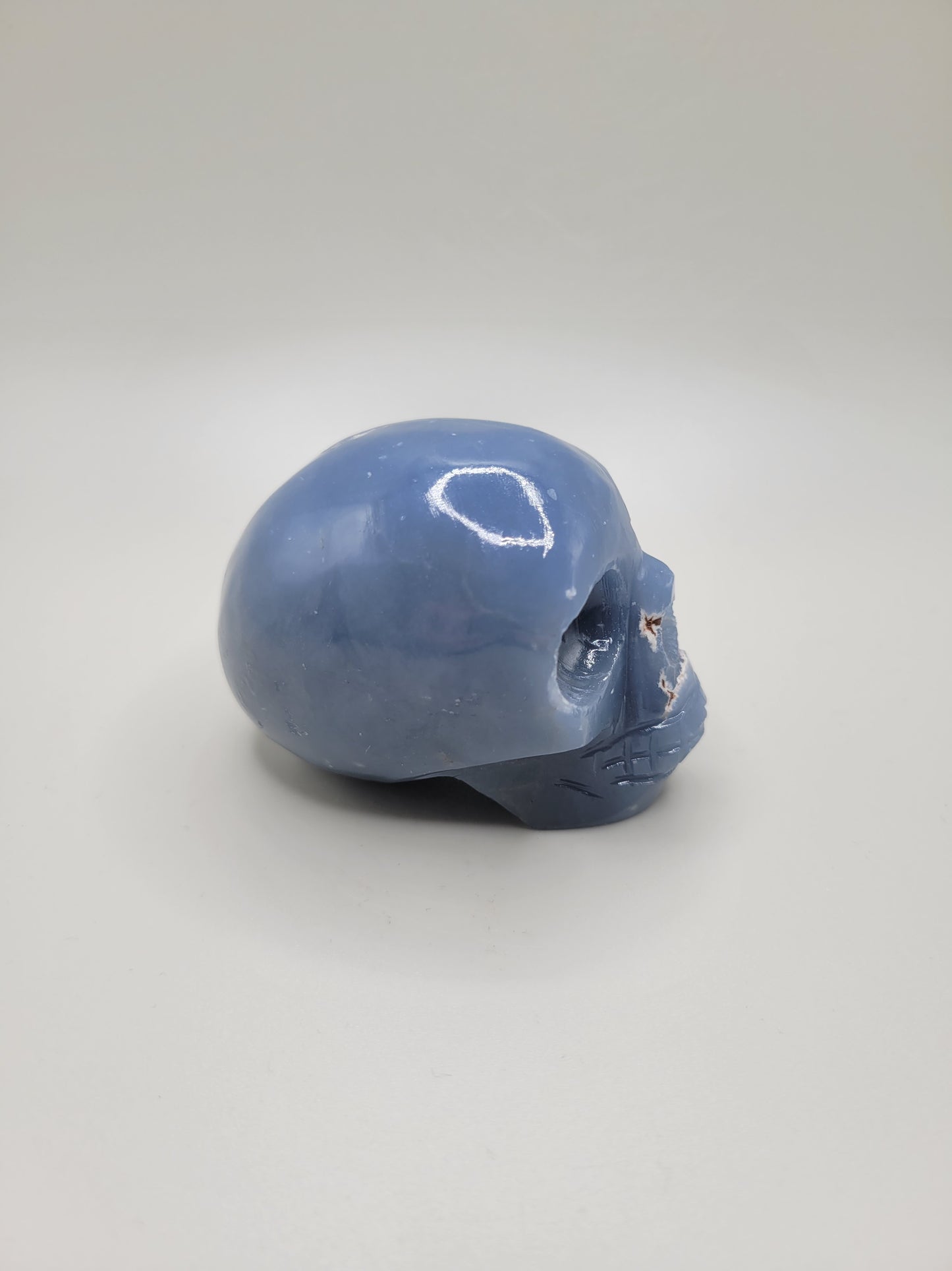 Celestite Skull