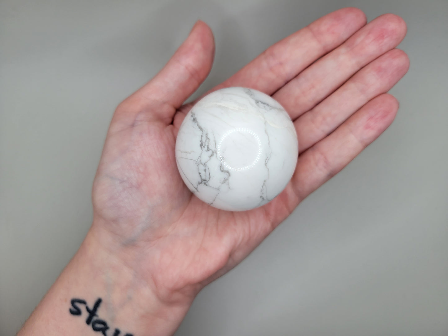 Howlite Sphere