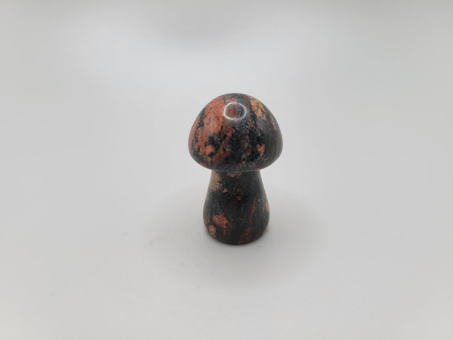 Mahogany Obsidian Mushroom