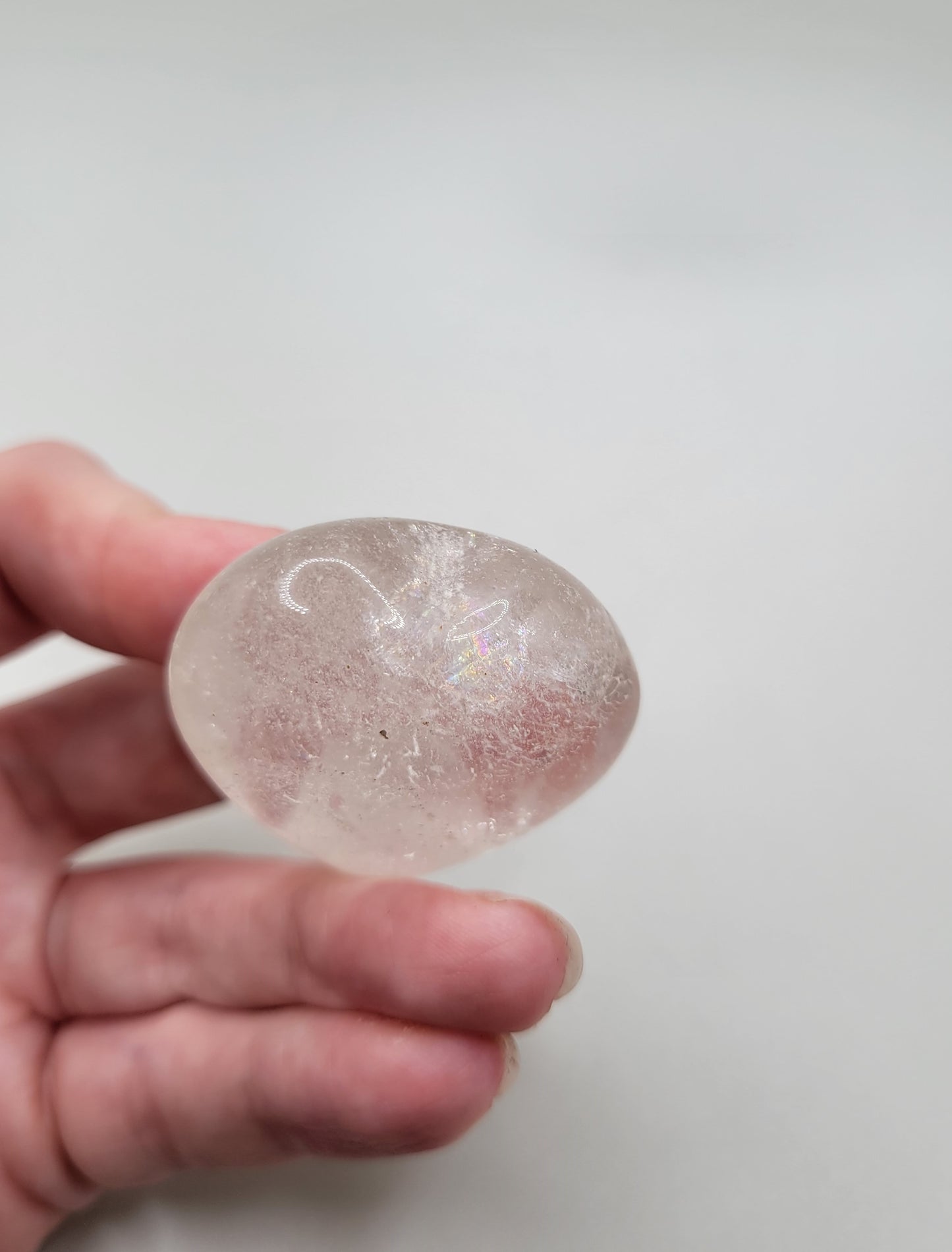 Clear Quartz Heart