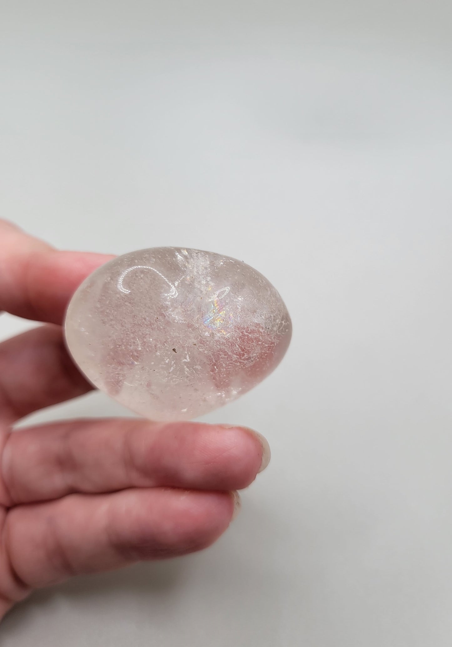 Clear Quartz Heart