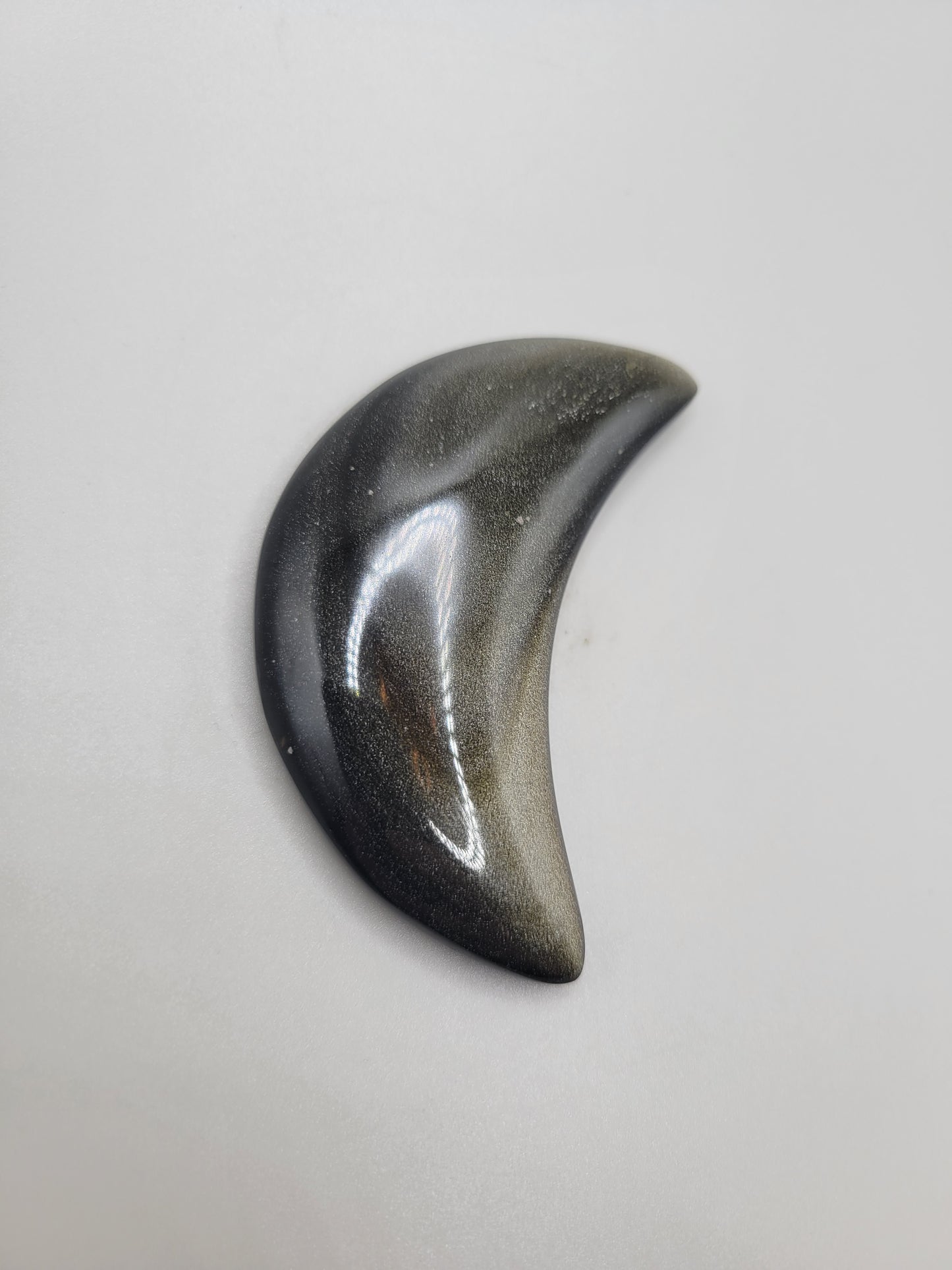 Gold Sheen Obsidian Moon
