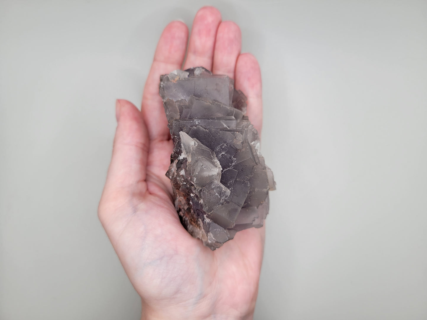 Black Cubic Fluorite