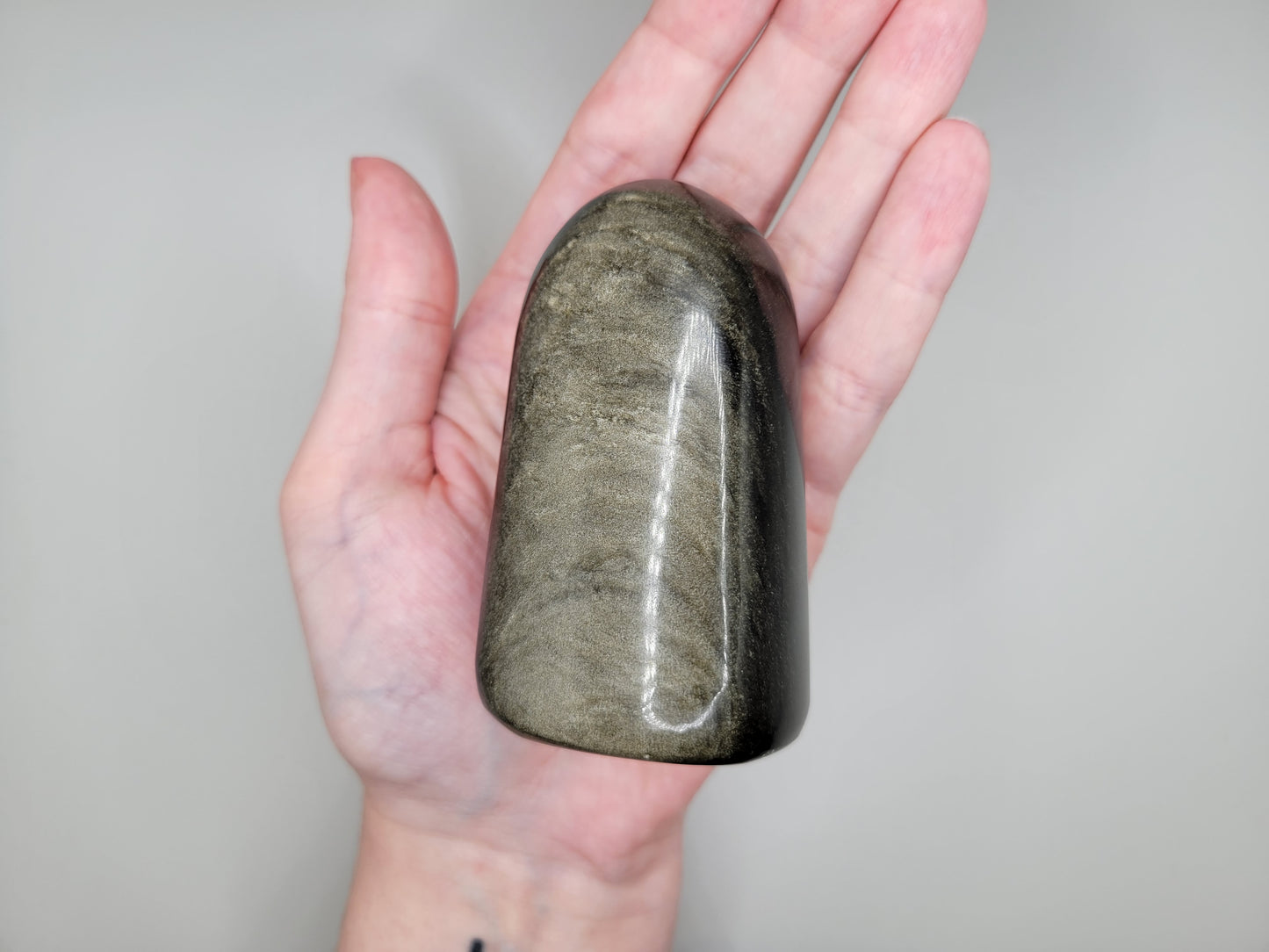 Gold Sheen Obsidian Boulder