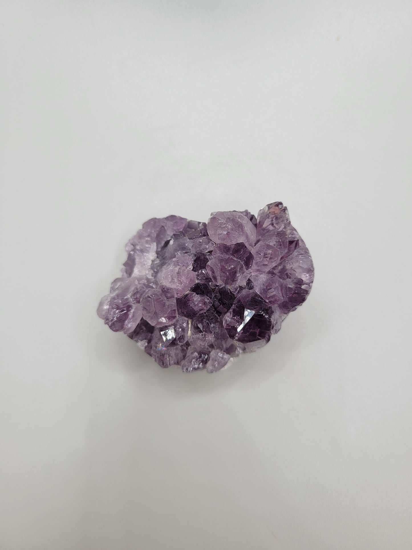 Amethyst Drusy Heart
