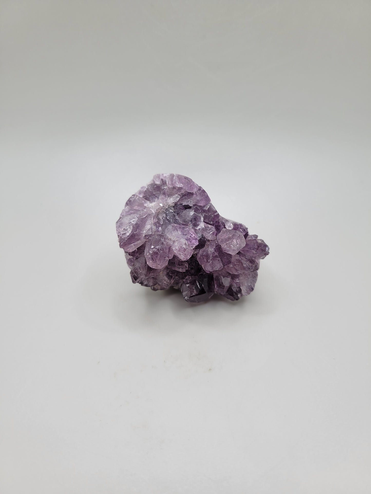 Amethyst Drusy Heart
