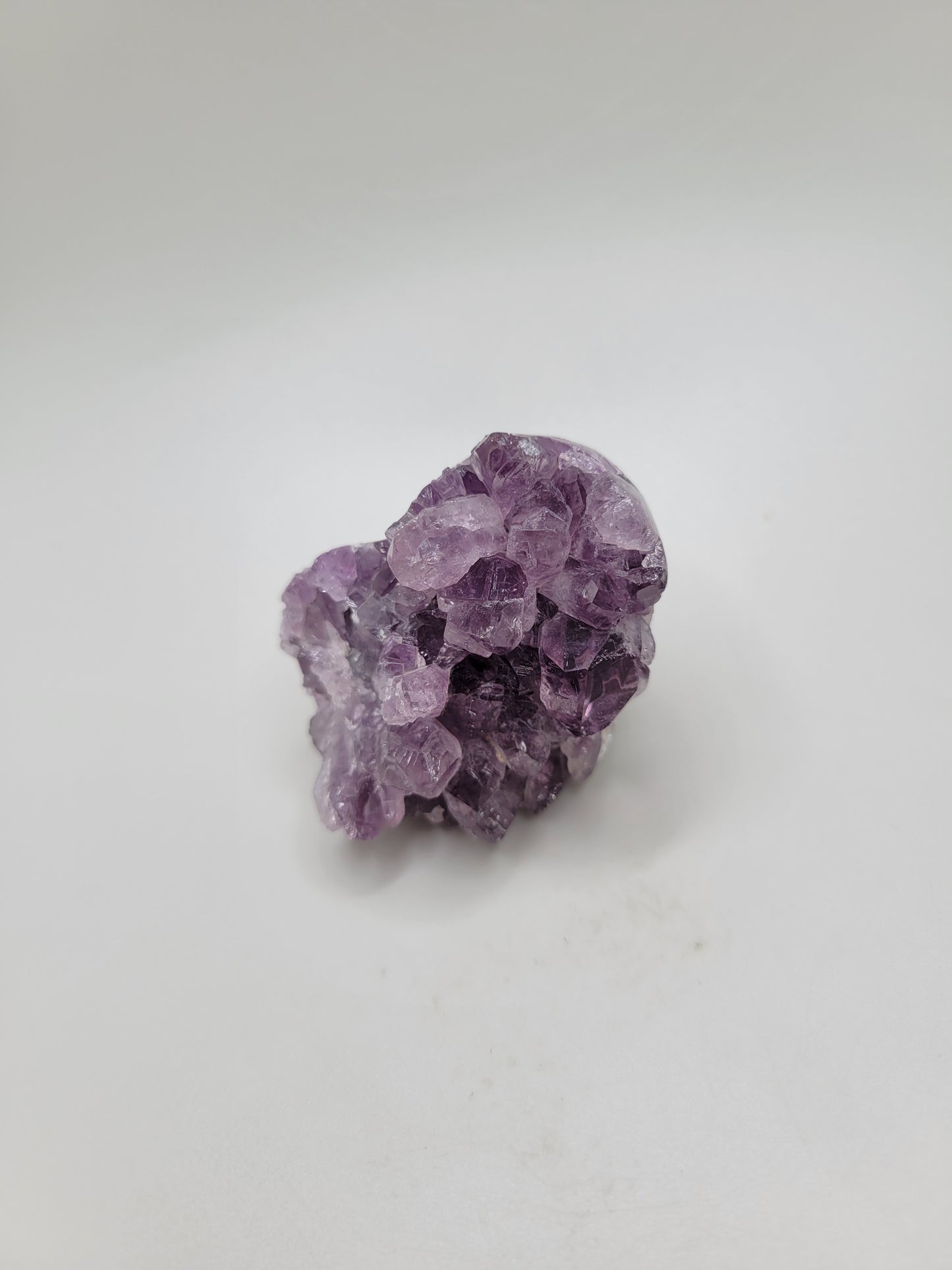 Amethyst Drusy Heart