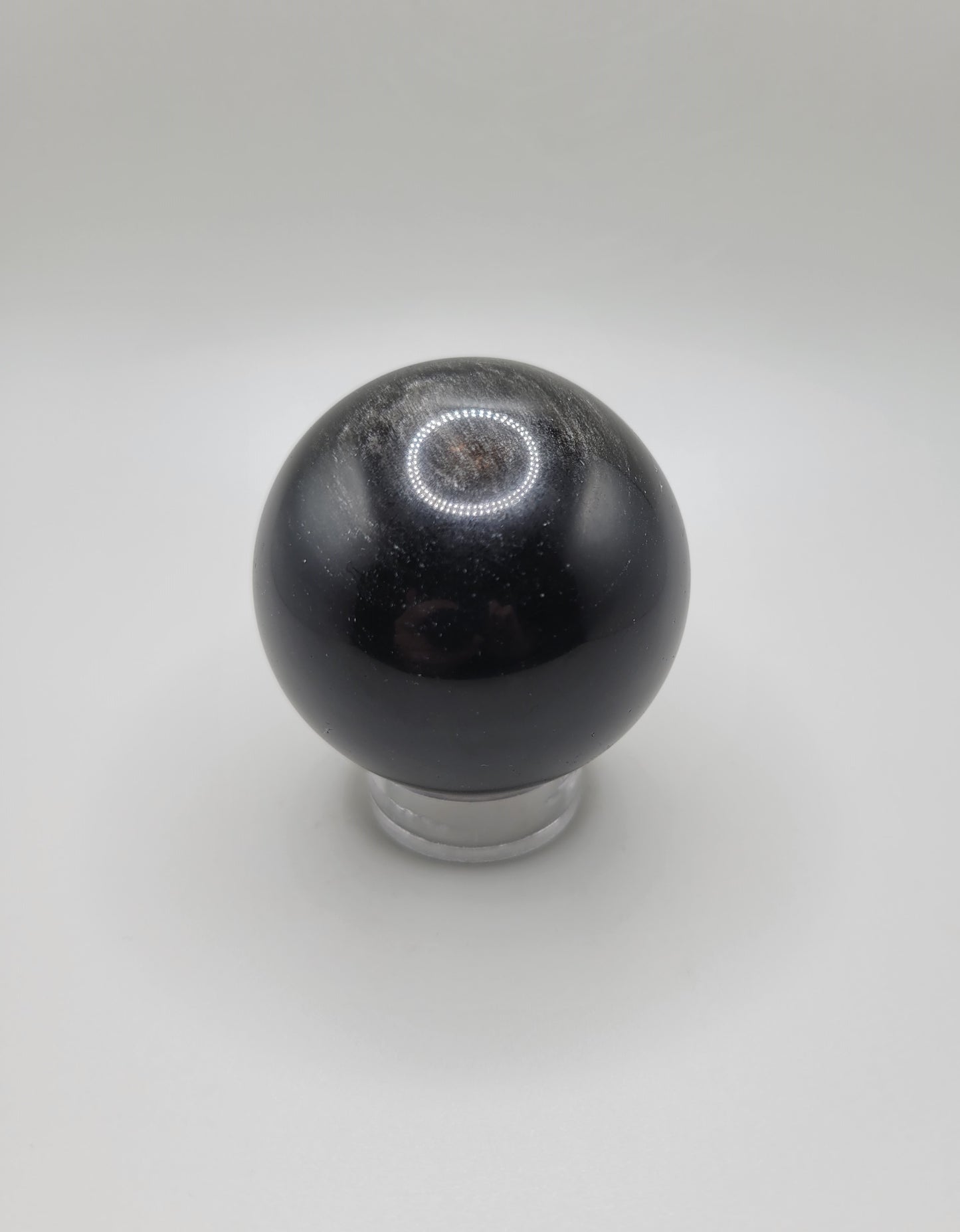Silver Sheen Obsidian Sphere
