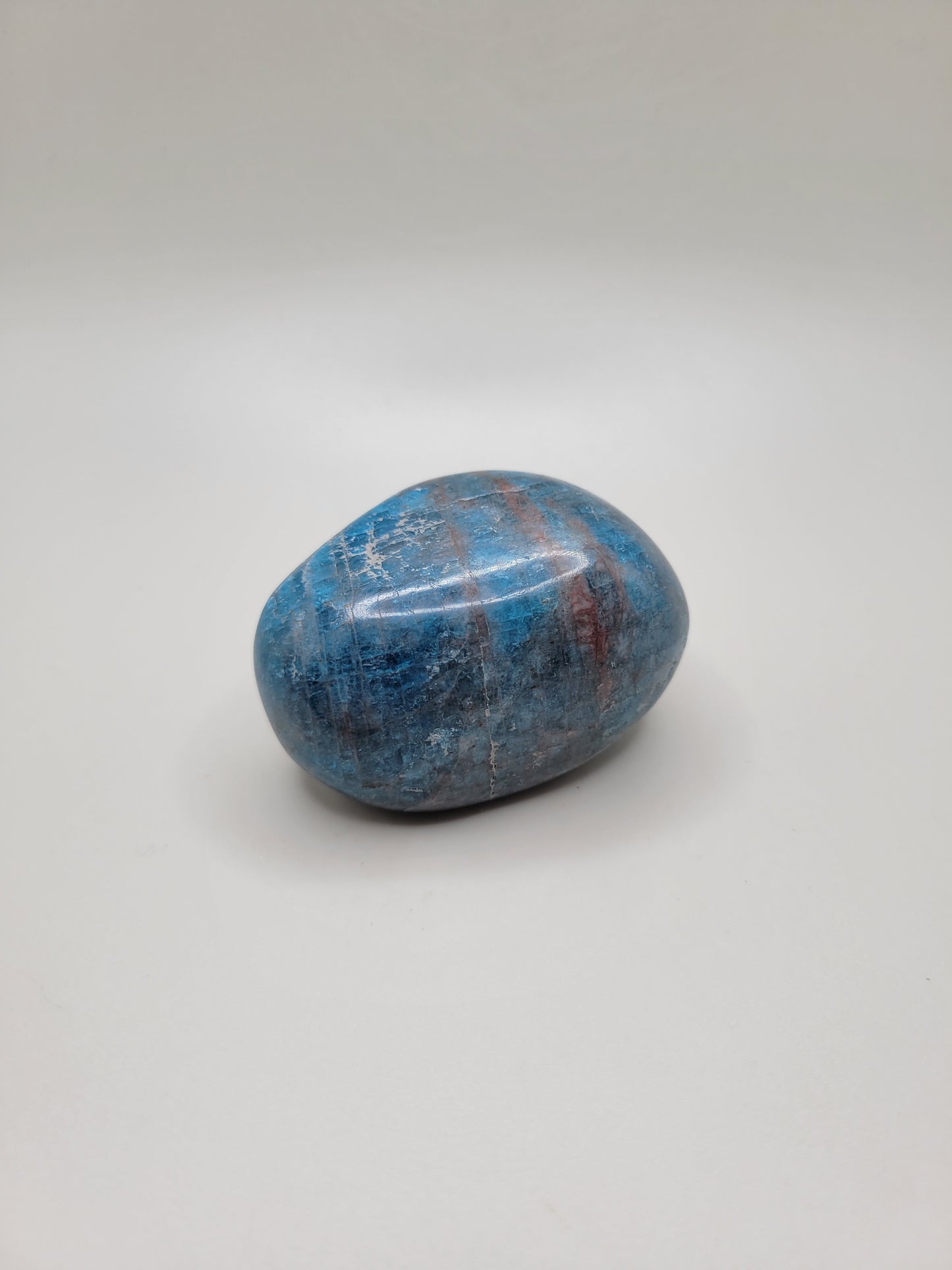 Blue Apatite Palm Stone