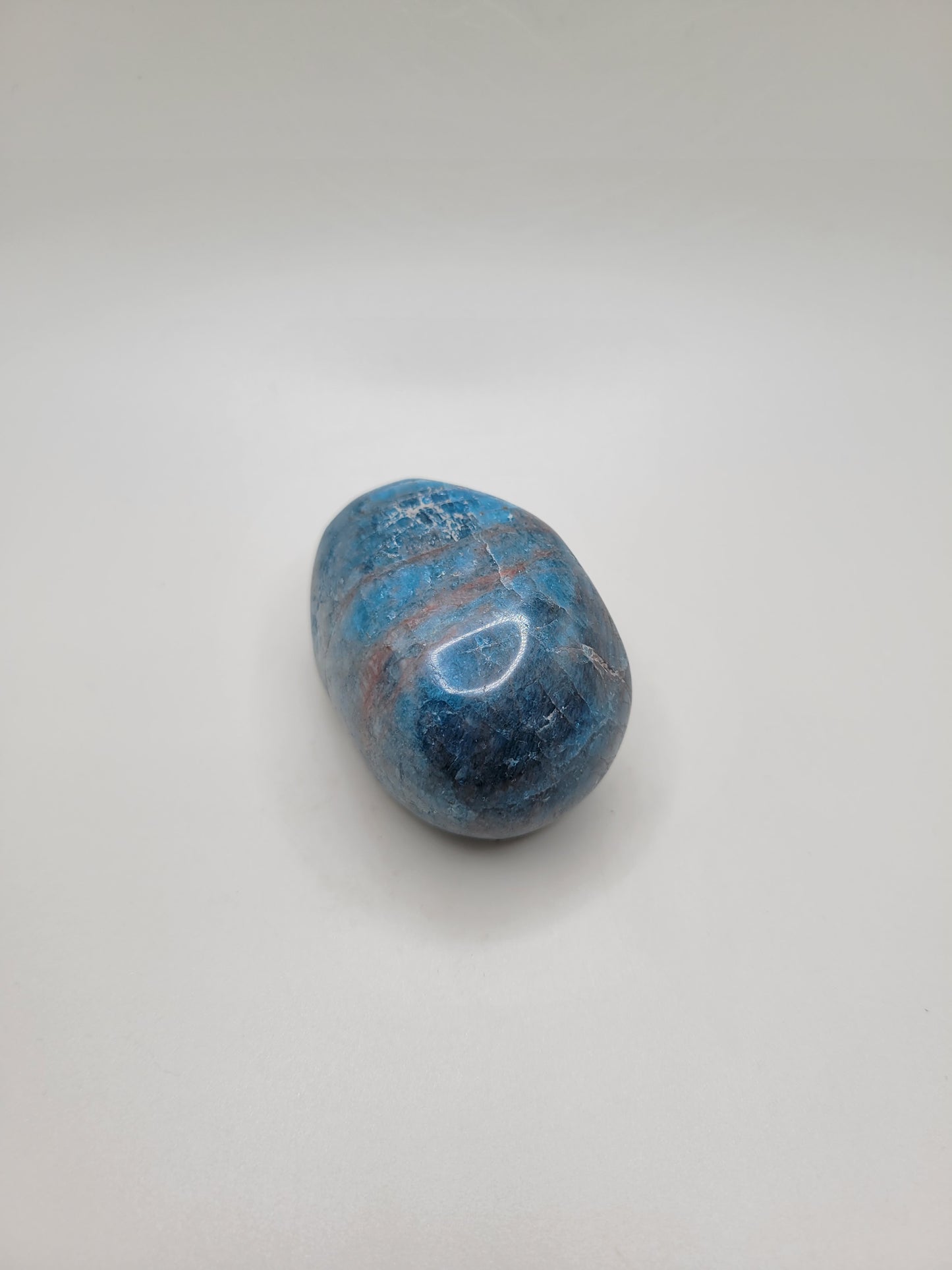 Blue Apatite Palm Stone