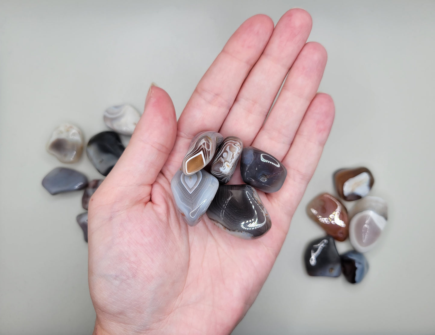 Tumbled Botswana Agates