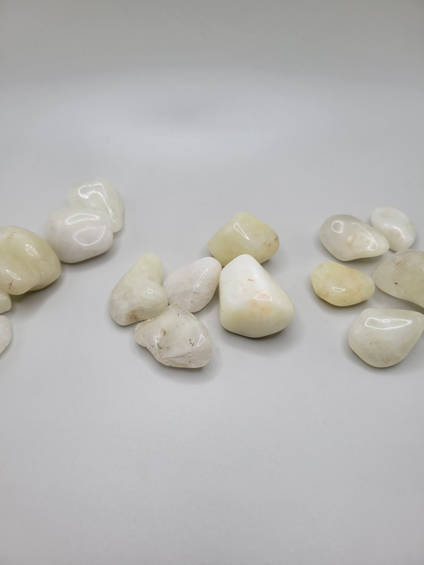 Sulfur Quartz Tumbles
