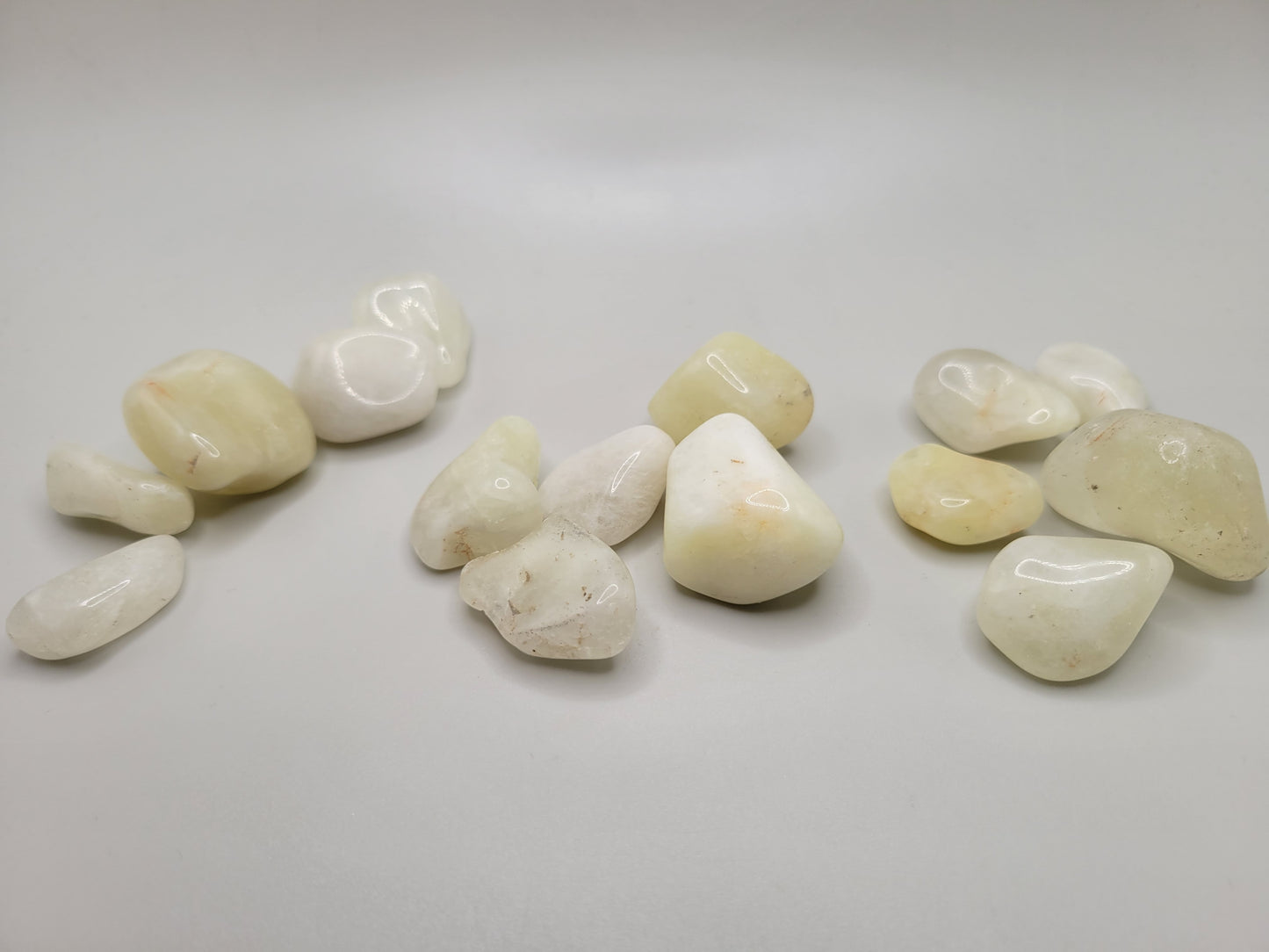 Sulfur Quartz Tumbles