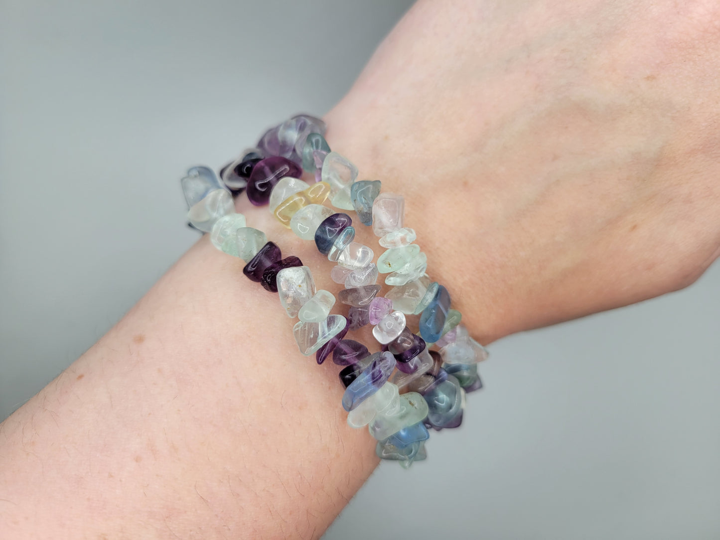 Crystal Chip Bracelets