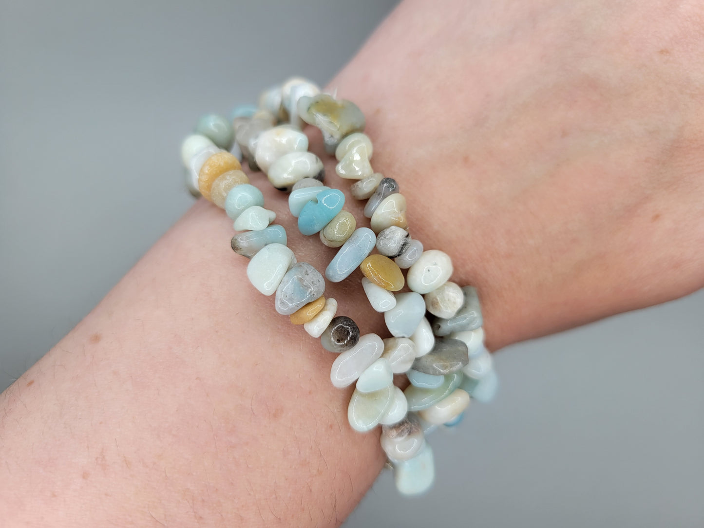 Crystal Chip Bracelets