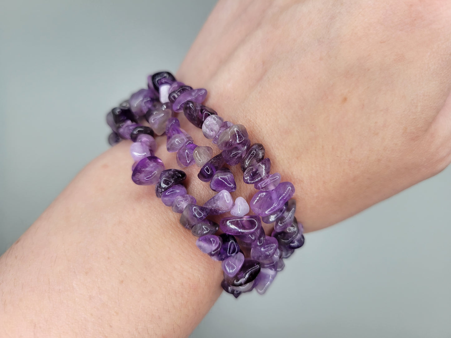 Crystal Chip Bracelets
