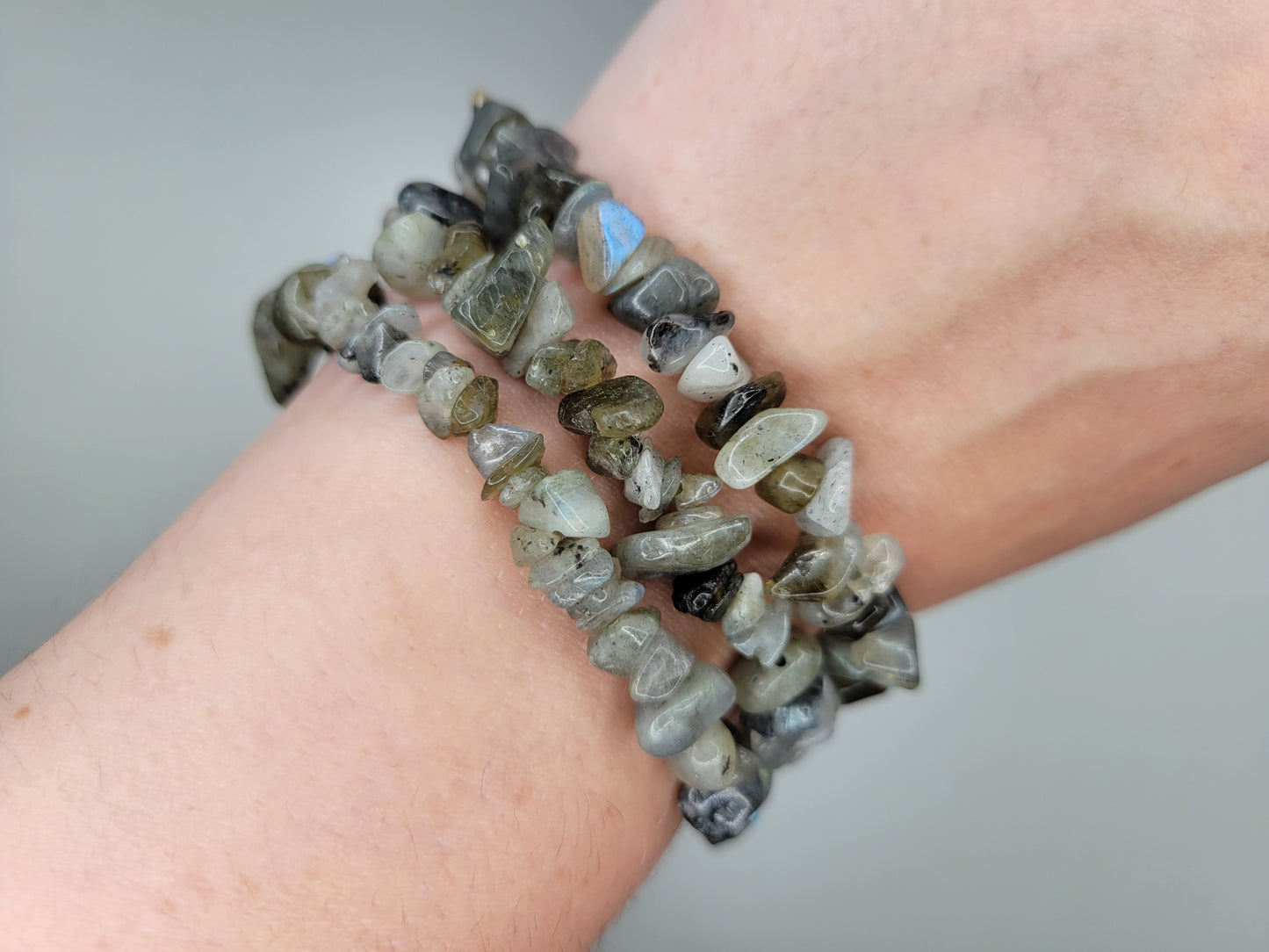Crystal Chip Bracelets
