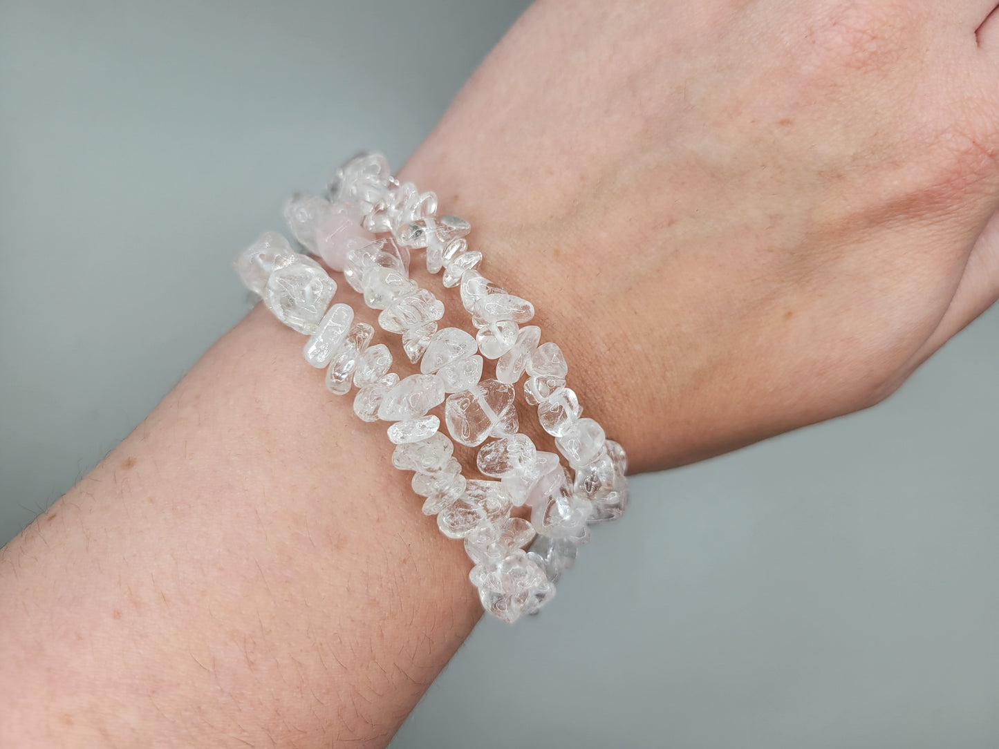 Crystal Chip Bracelets