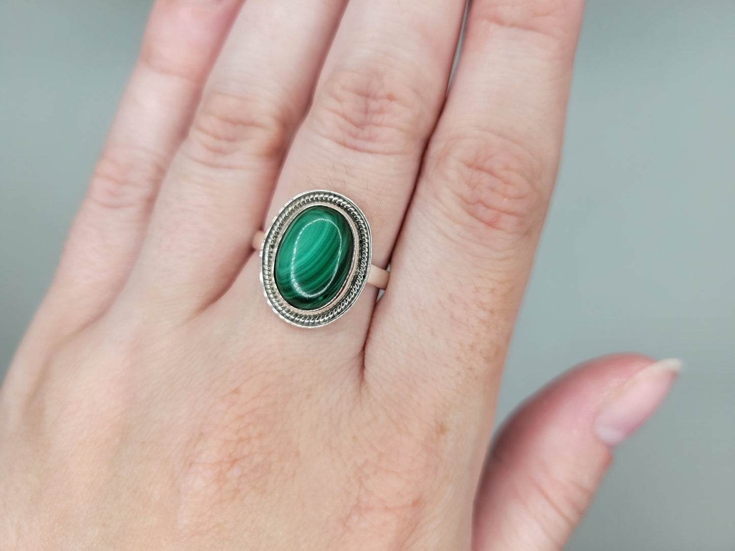 Malachite Ring