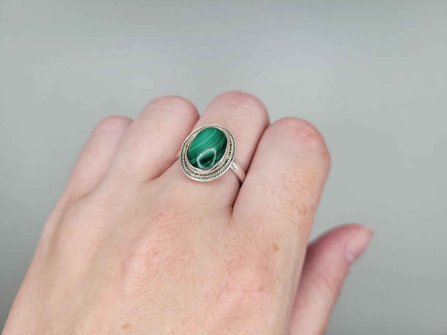 Malachite Ring