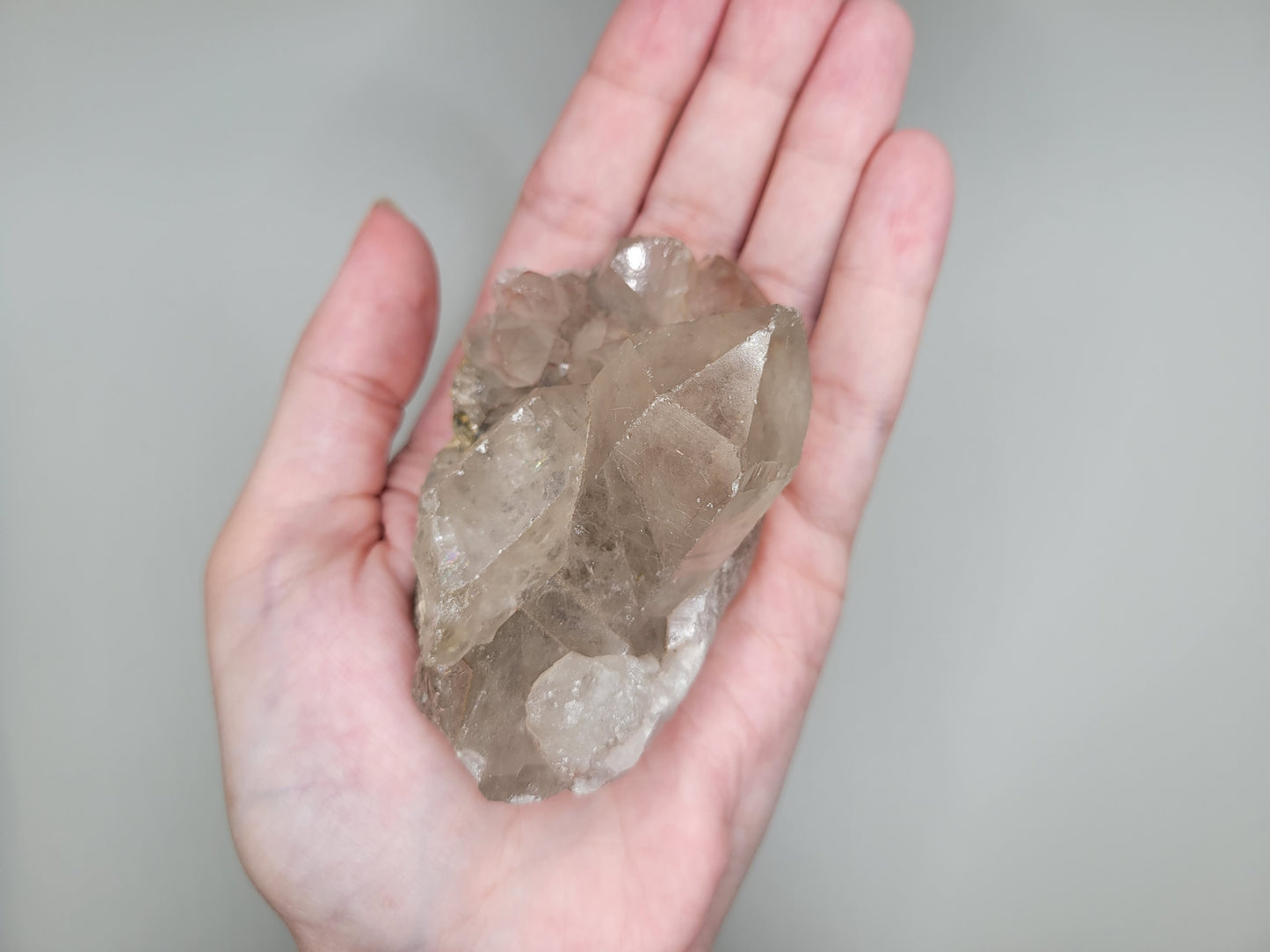 Smoky Quartz Cluster