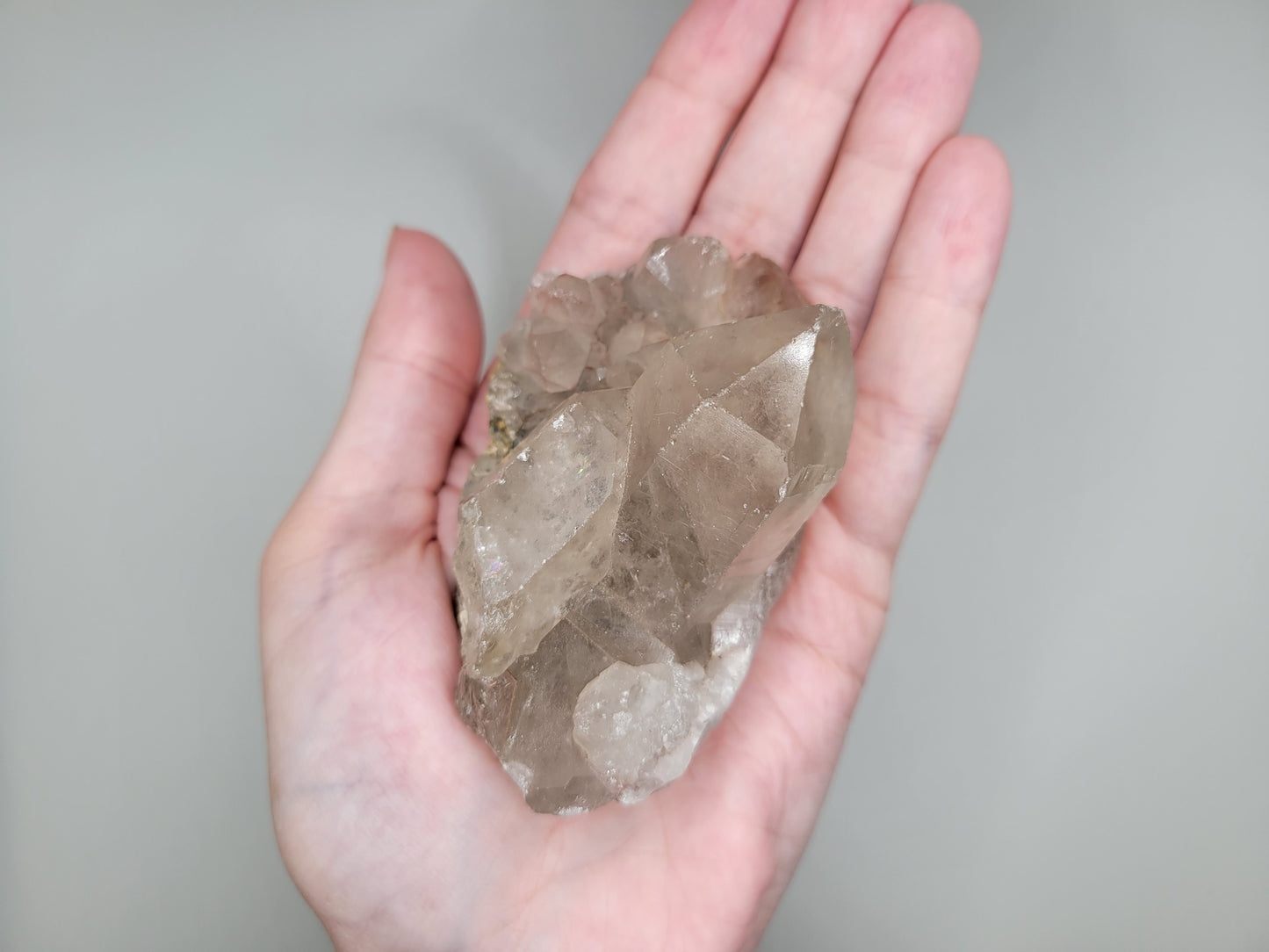 Smoky Quartz Cluster