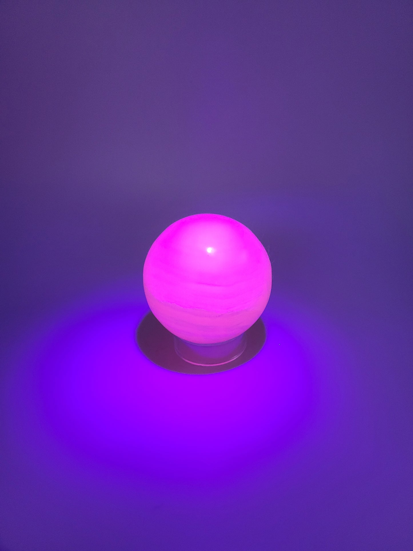 Pink Mangano Calcite Sphere