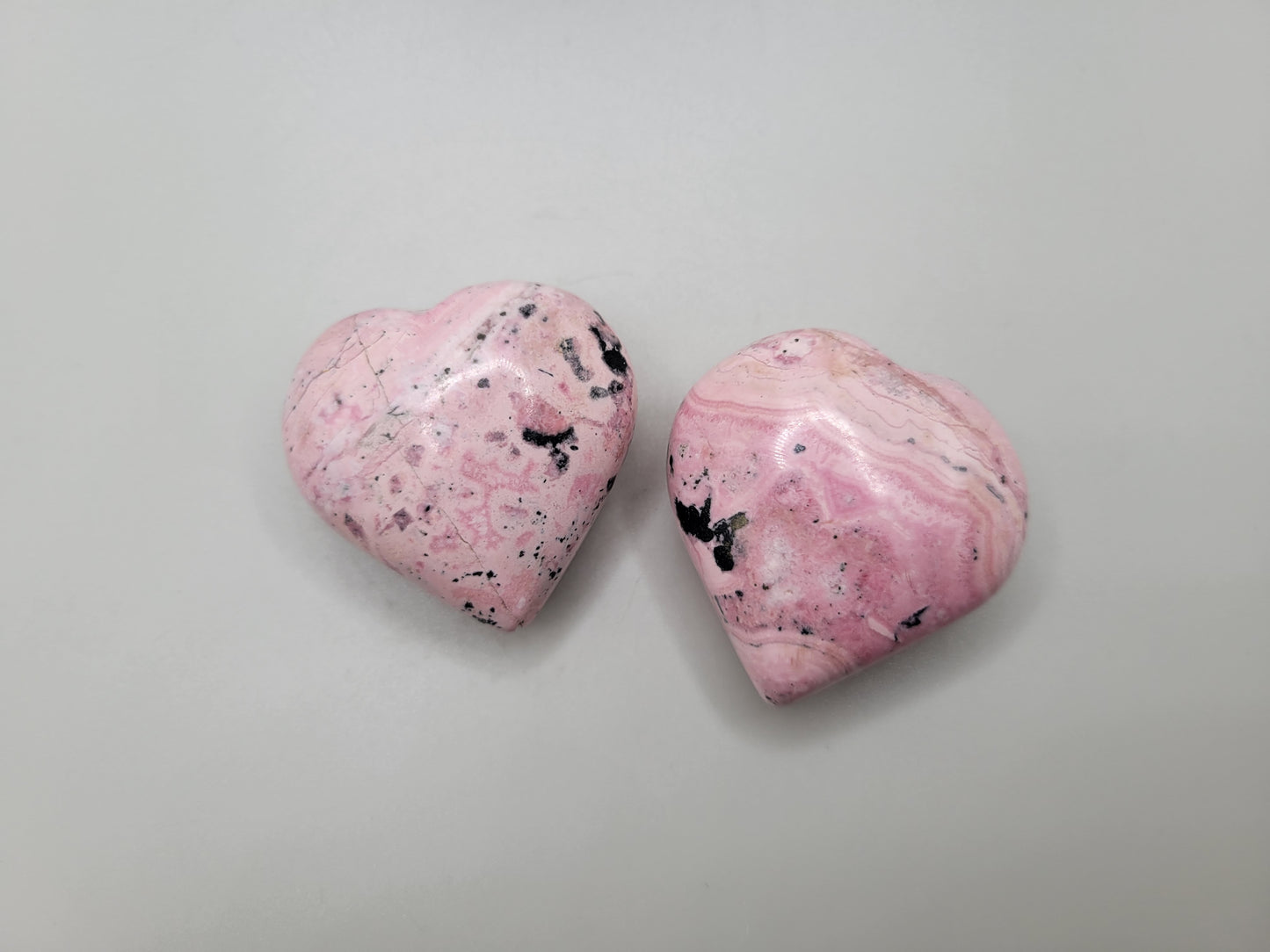 Rhodonite Hearts