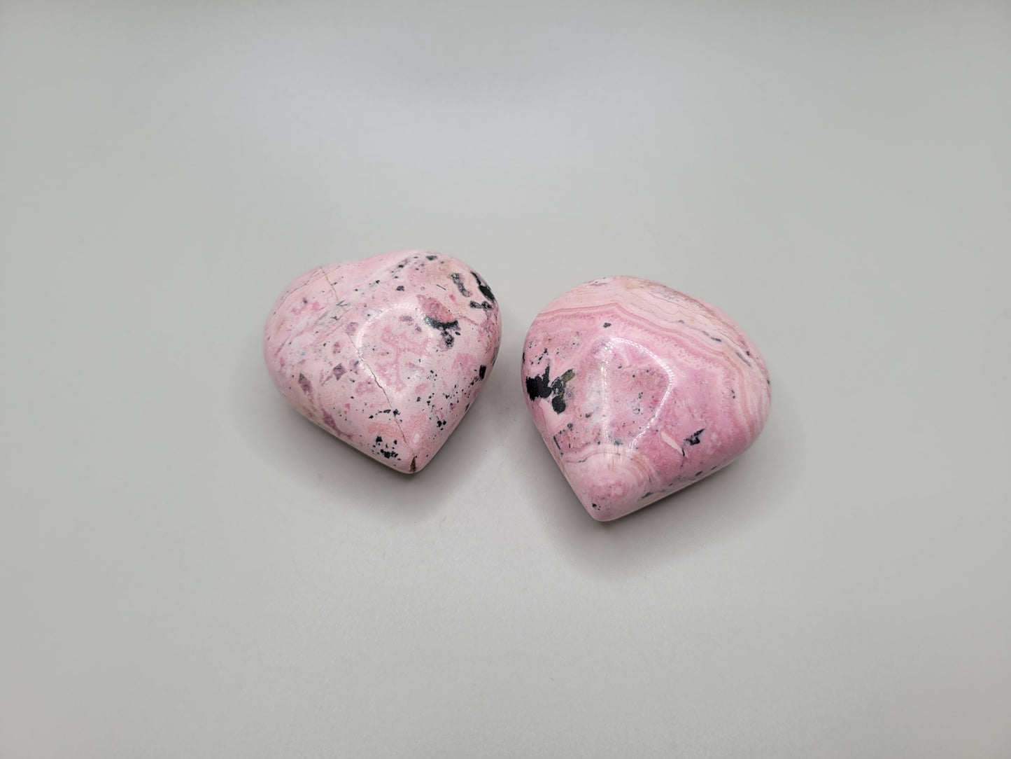 Rhodonite Hearts