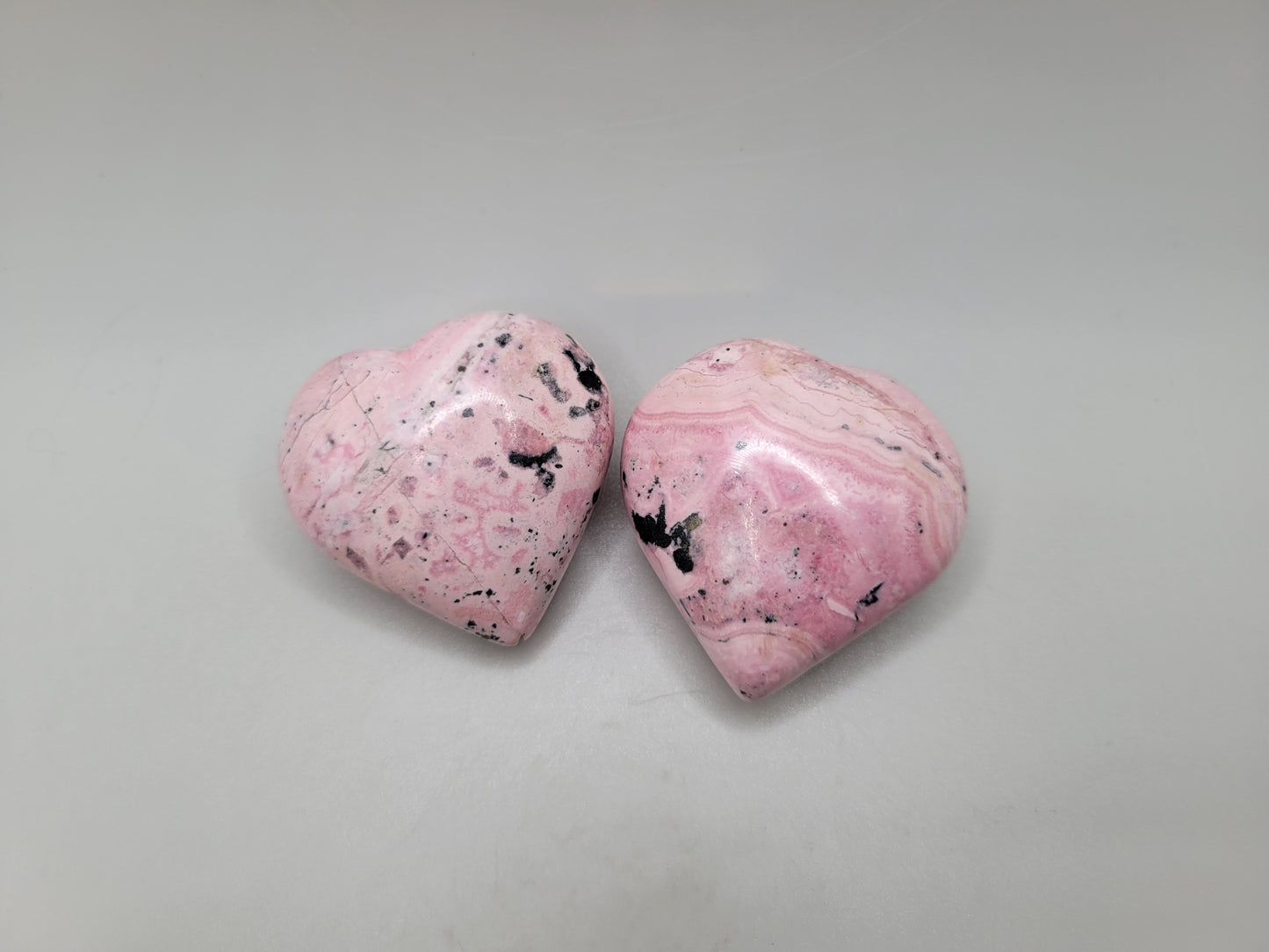 Rhodonite Hearts