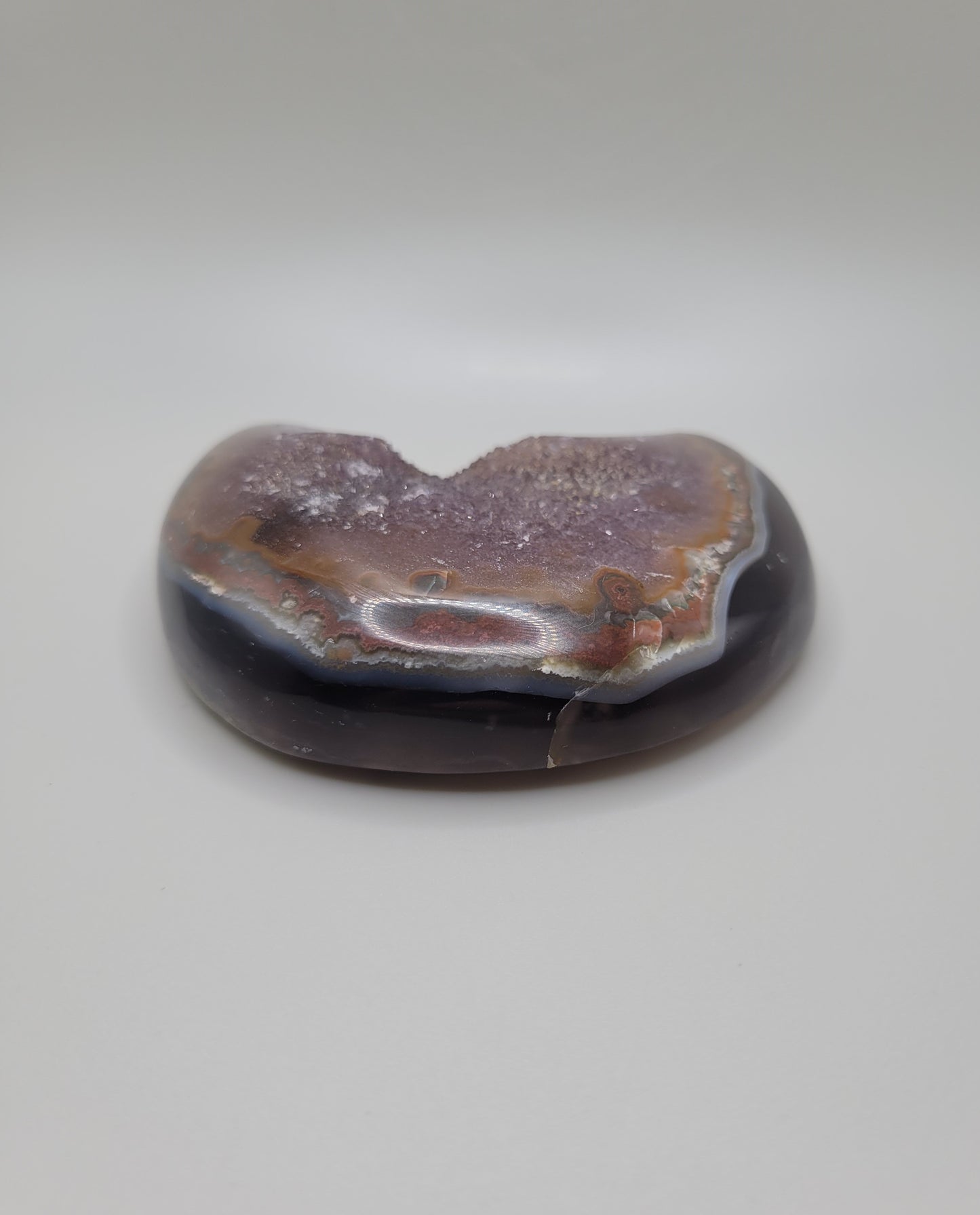 Agate Drusy Moon