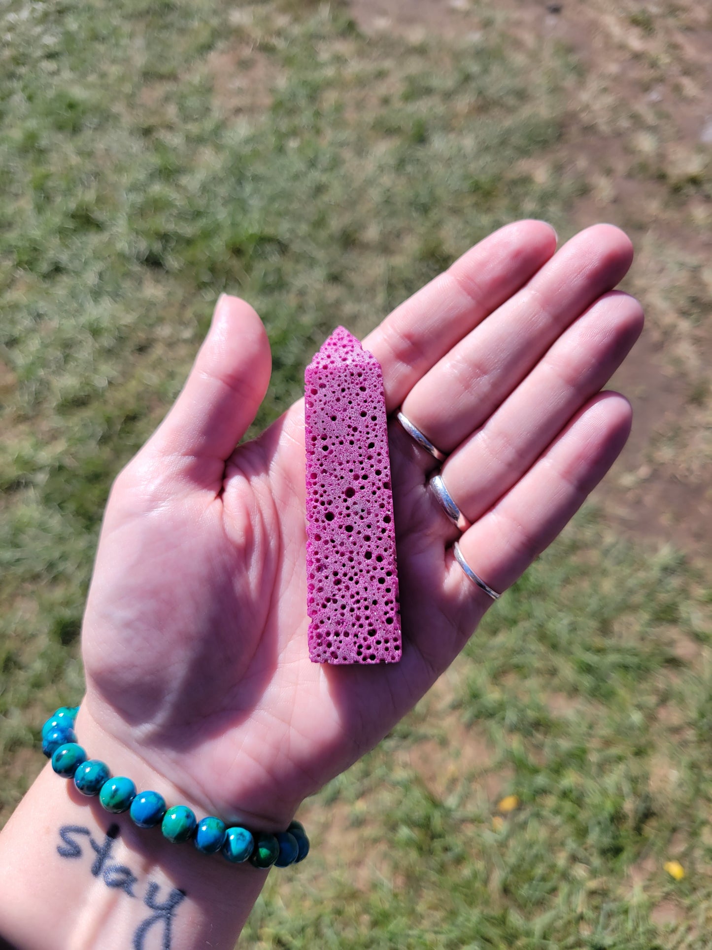 Honeycomb Ruby Tower