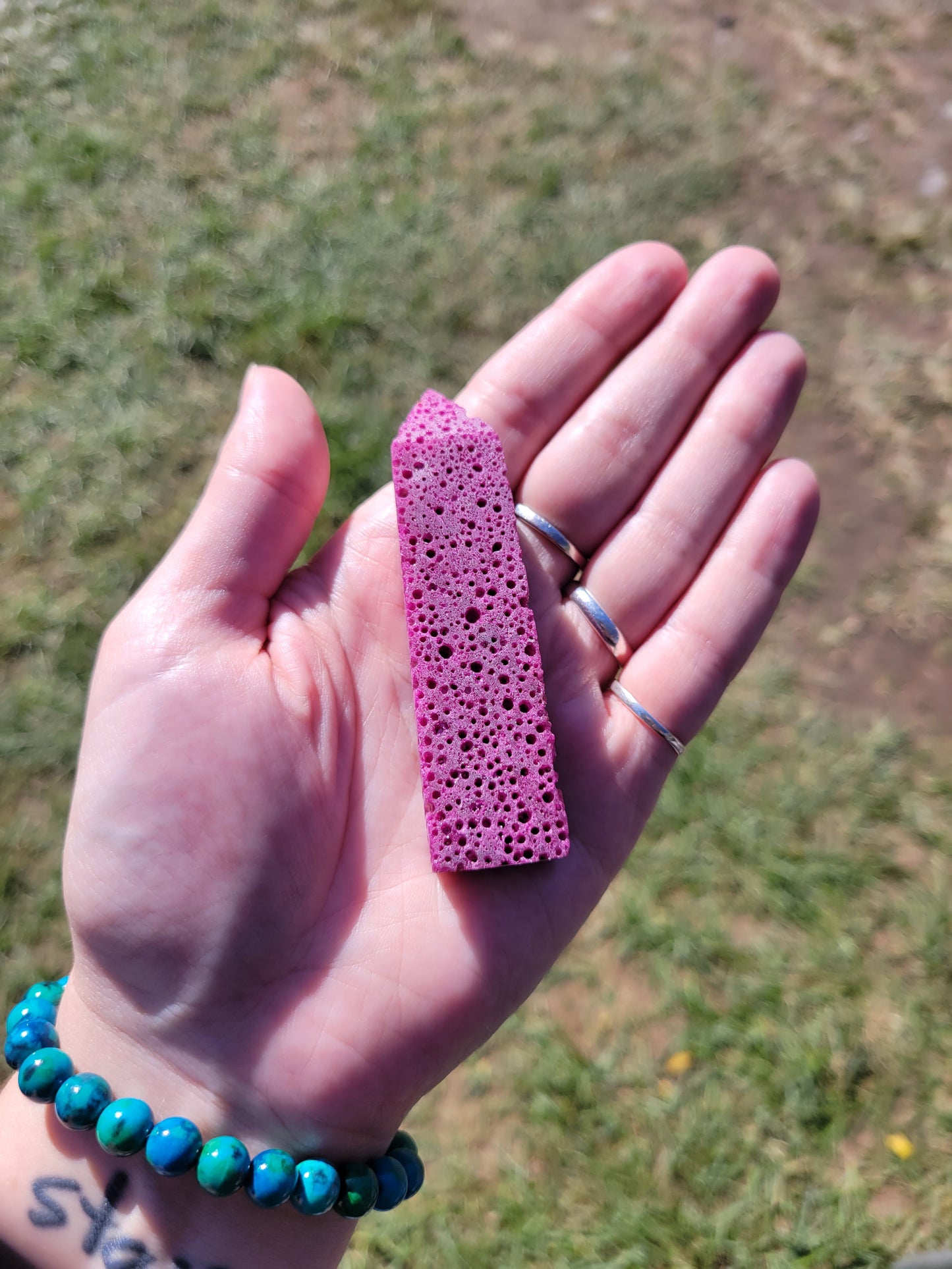 Honeycomb Ruby Tower
