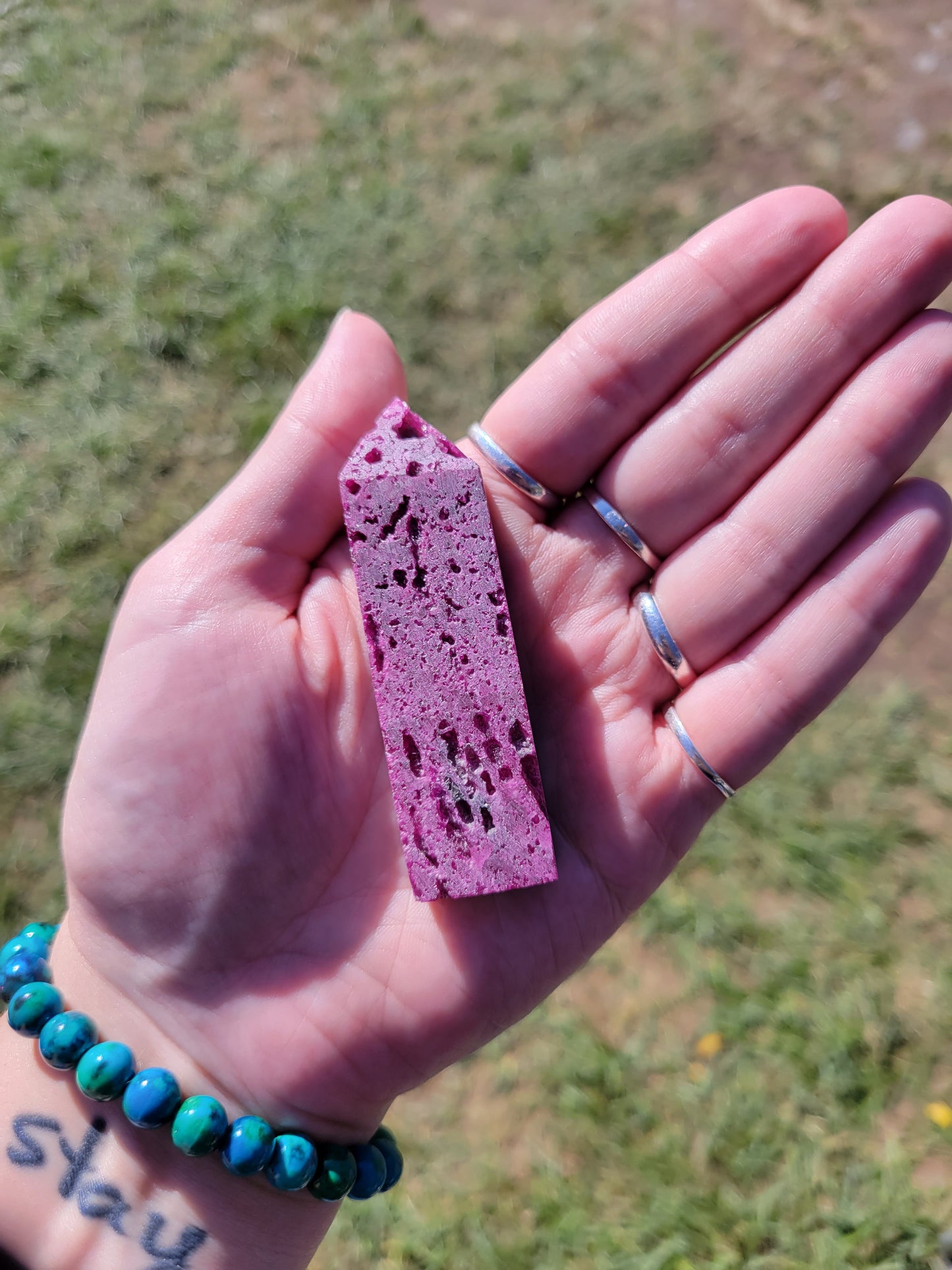 Honeycomb Ruby Tower