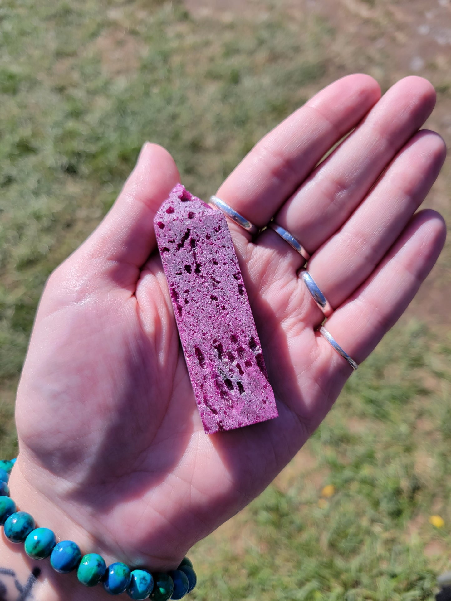 Honeycomb Ruby Tower