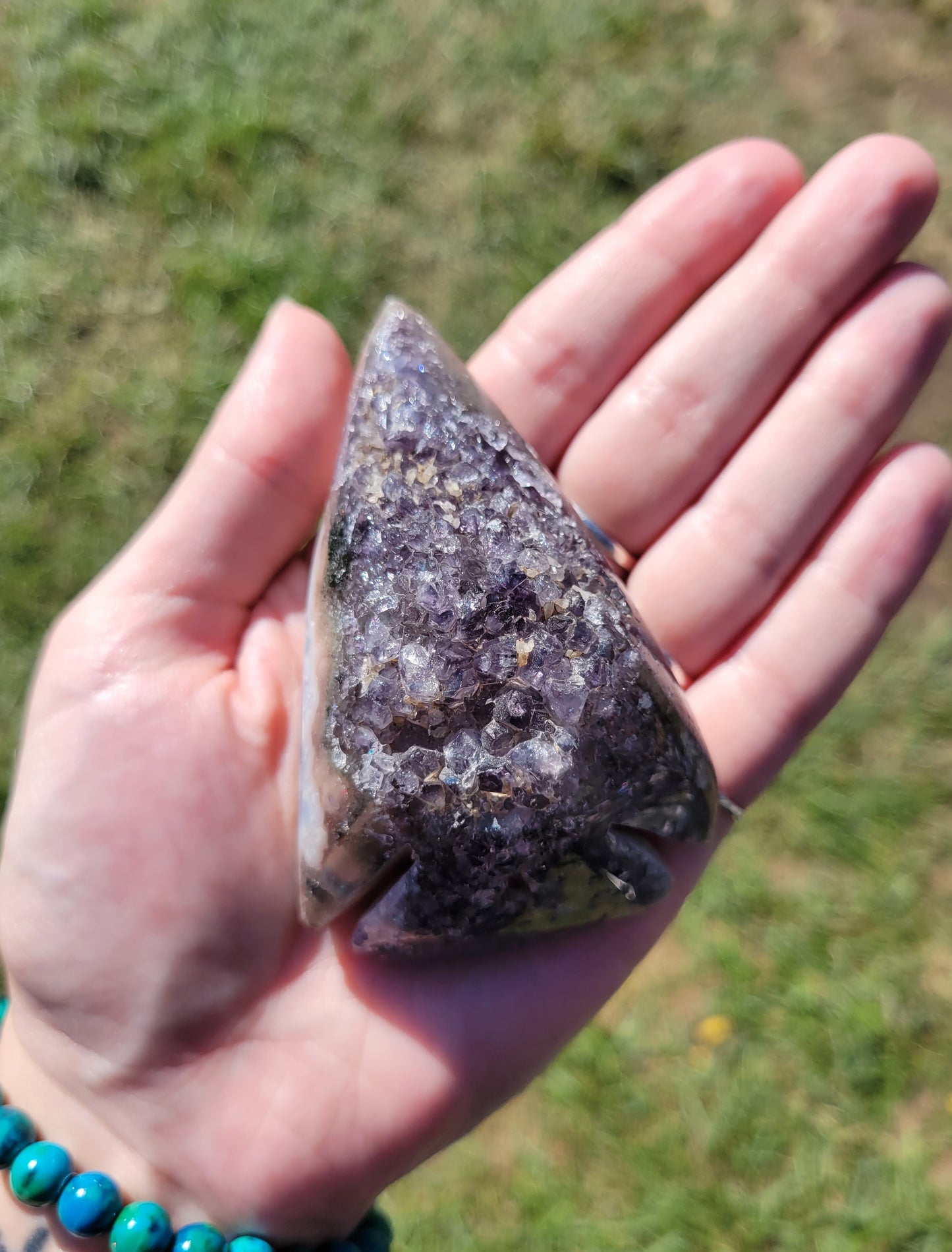 Amethyst Drusy Arrowhead