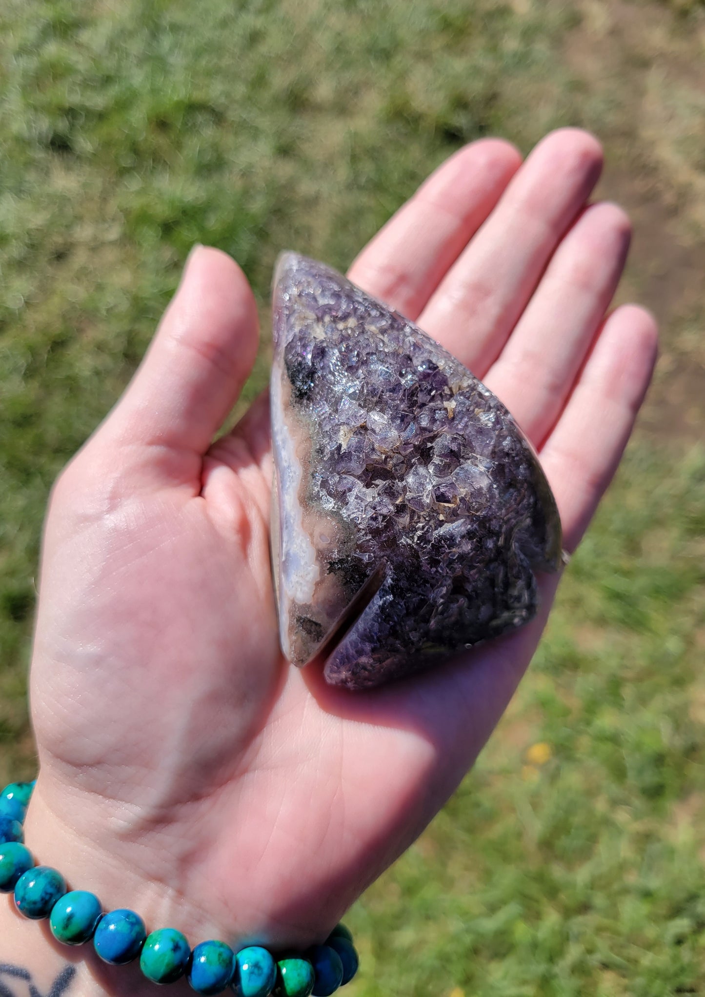 Amethyst Drusy Arrowhead
