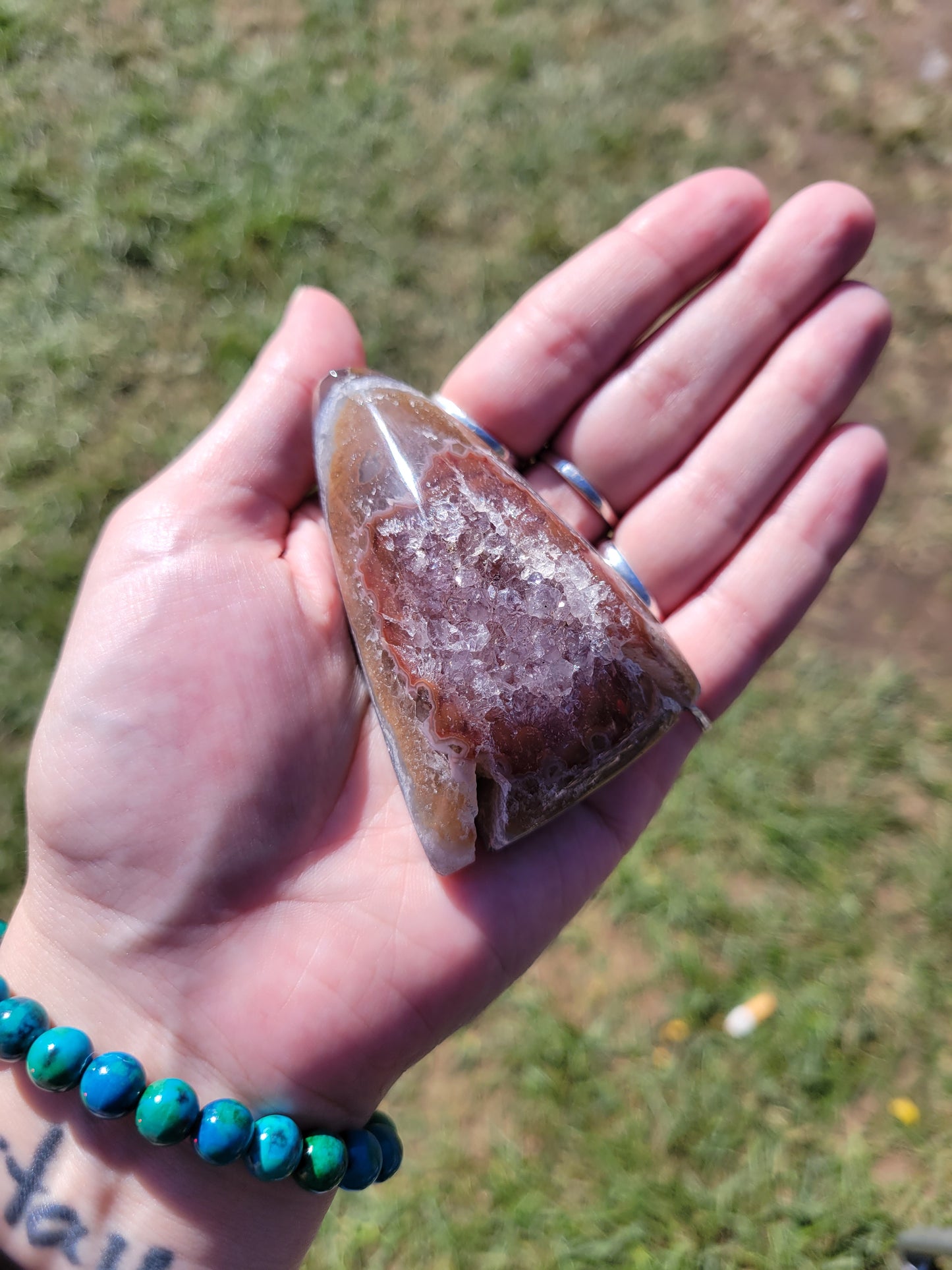 Agate Drusy Arrowhead