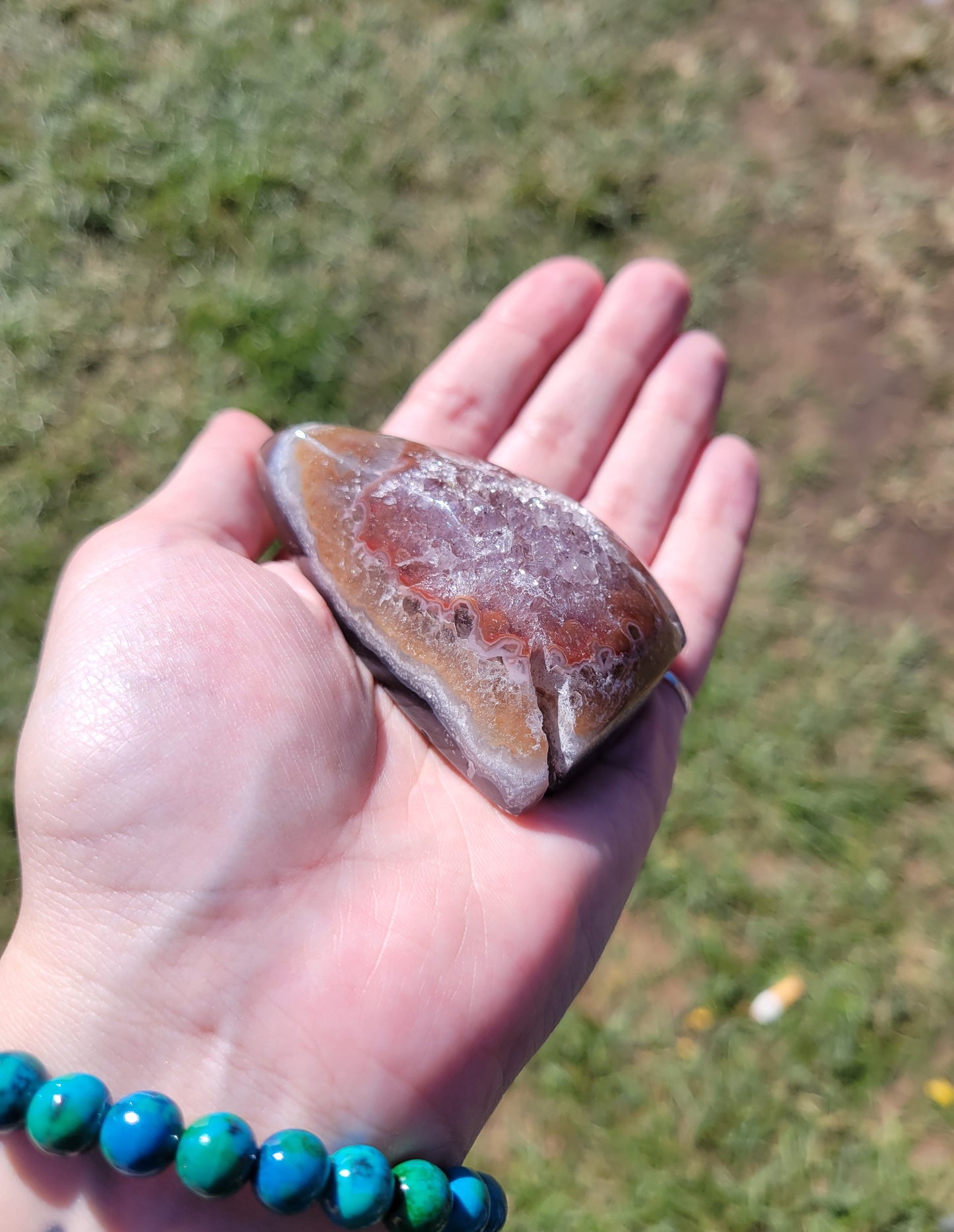 Agate Drusy Arrowhead