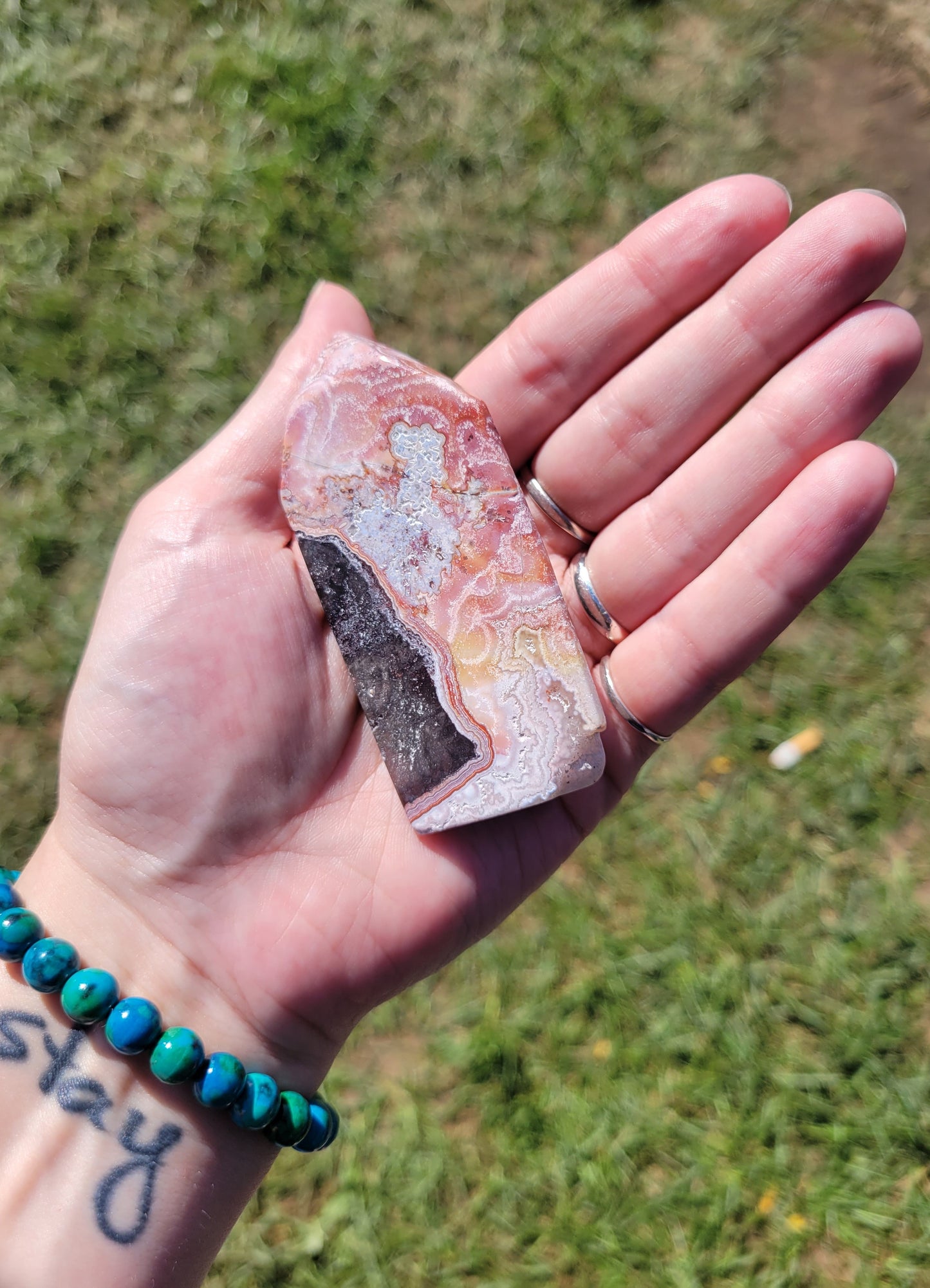 Mexican Crazy Lace Agate Flame