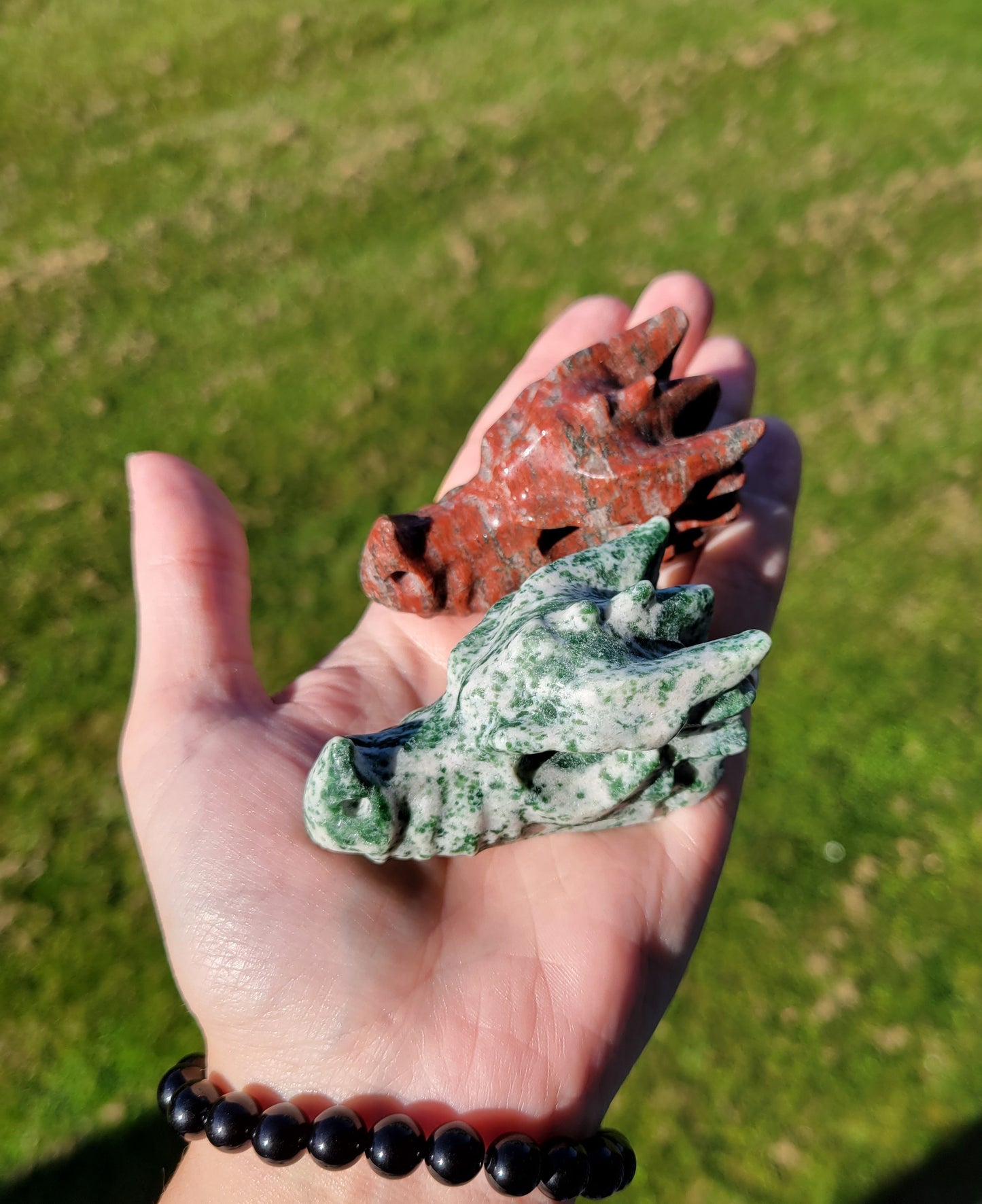 Dragon Head Carvings