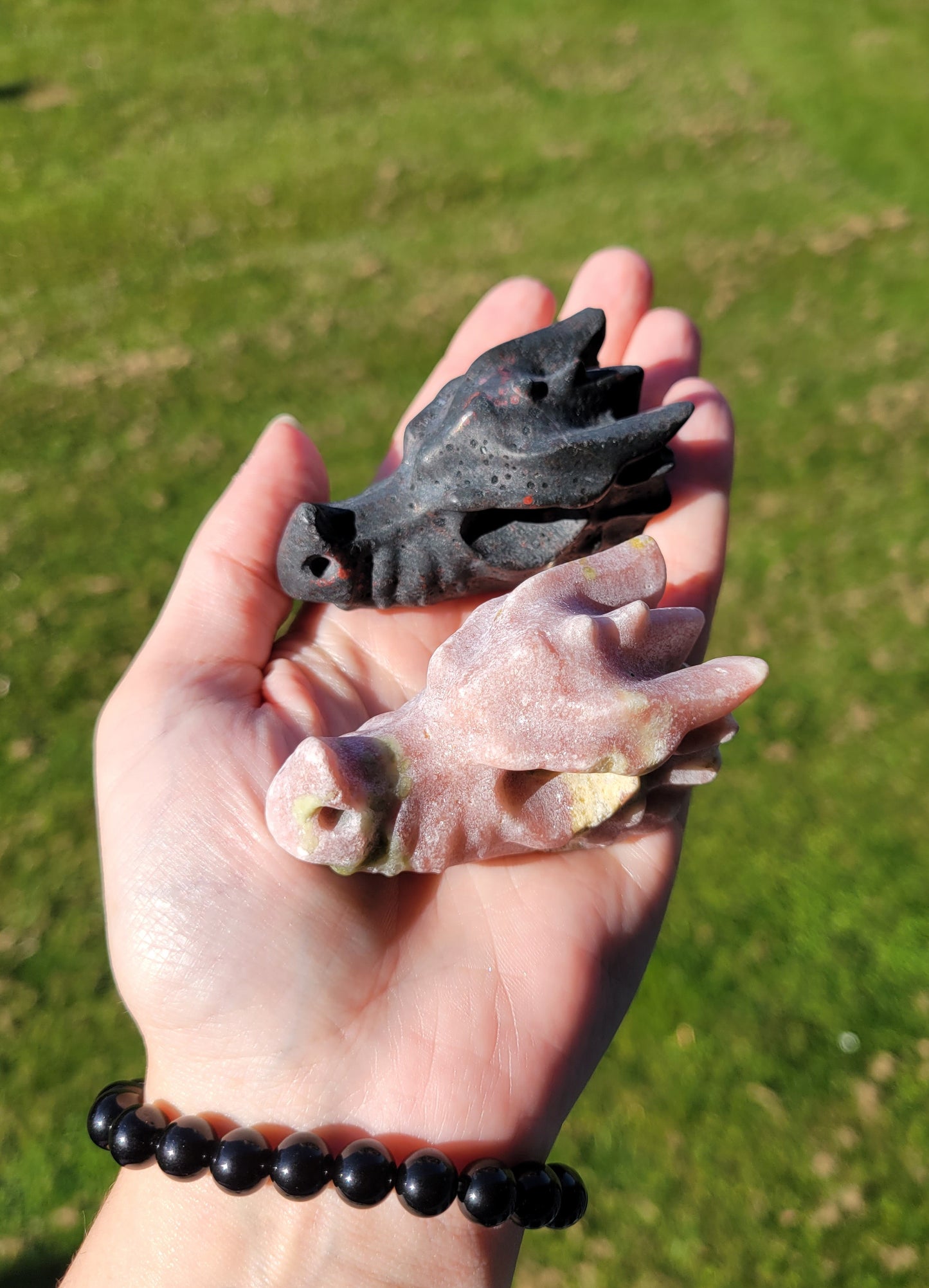 Dragon Head Carvings