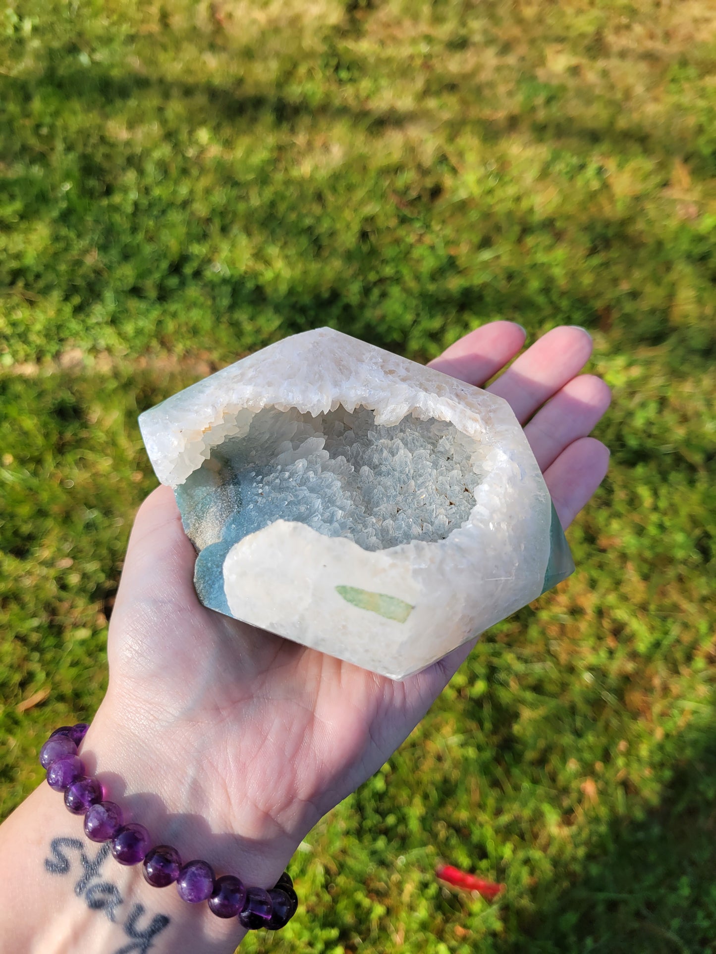 Double Terminated Agate Point
