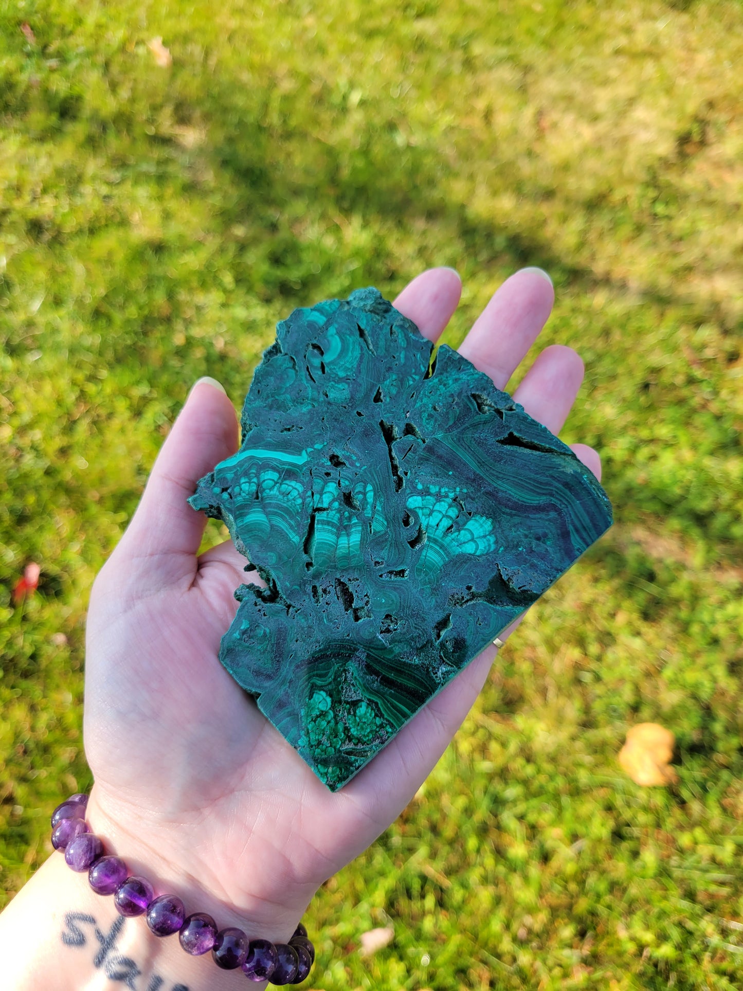 Malachite Slab