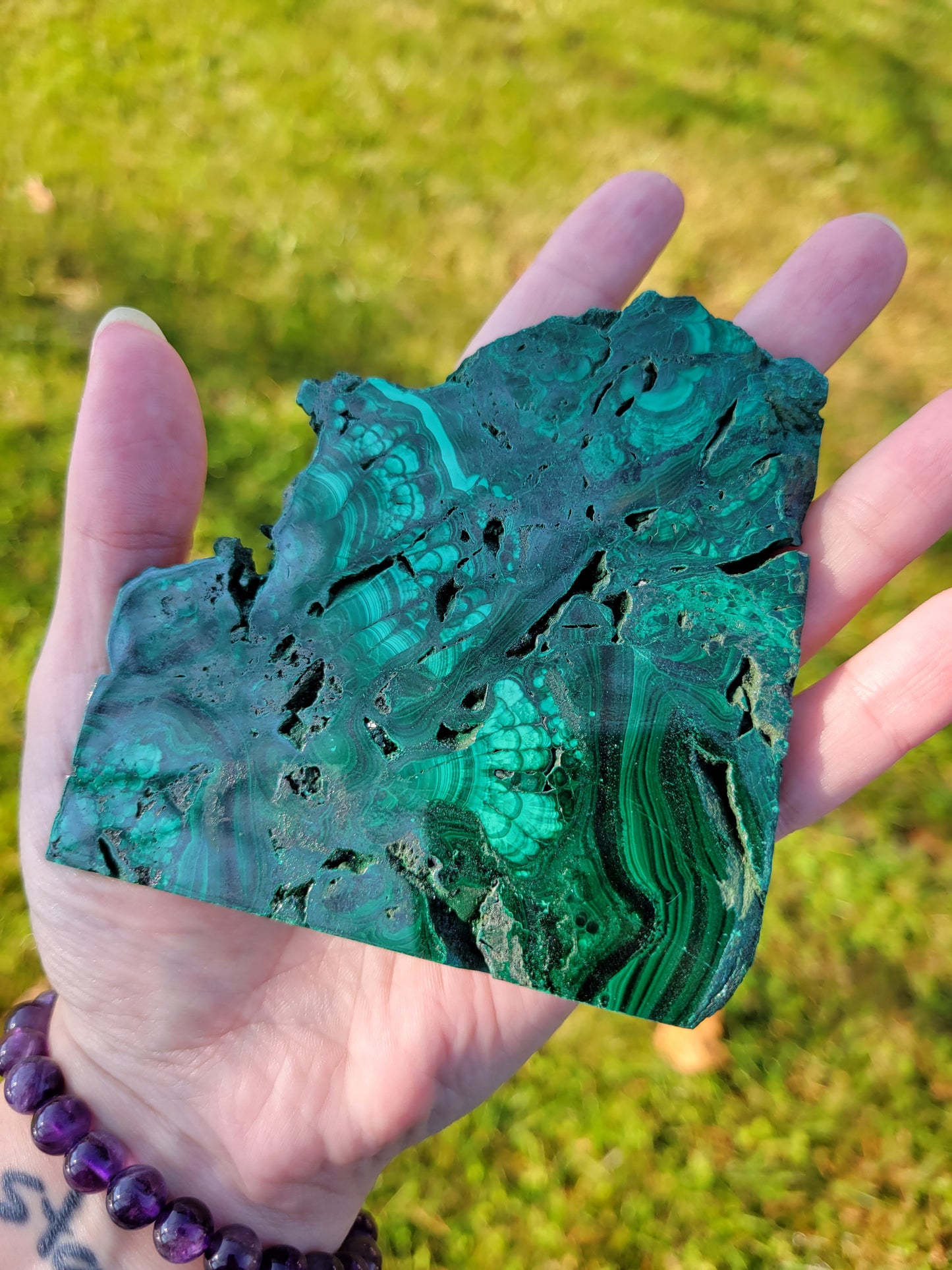 Malachite Slab