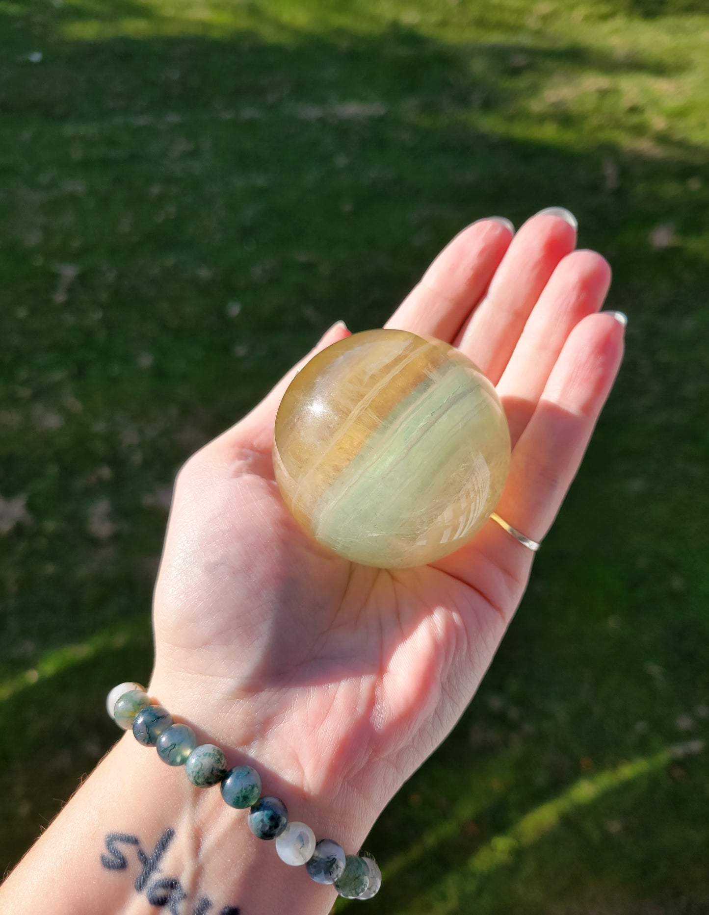 Fluorite Sphere