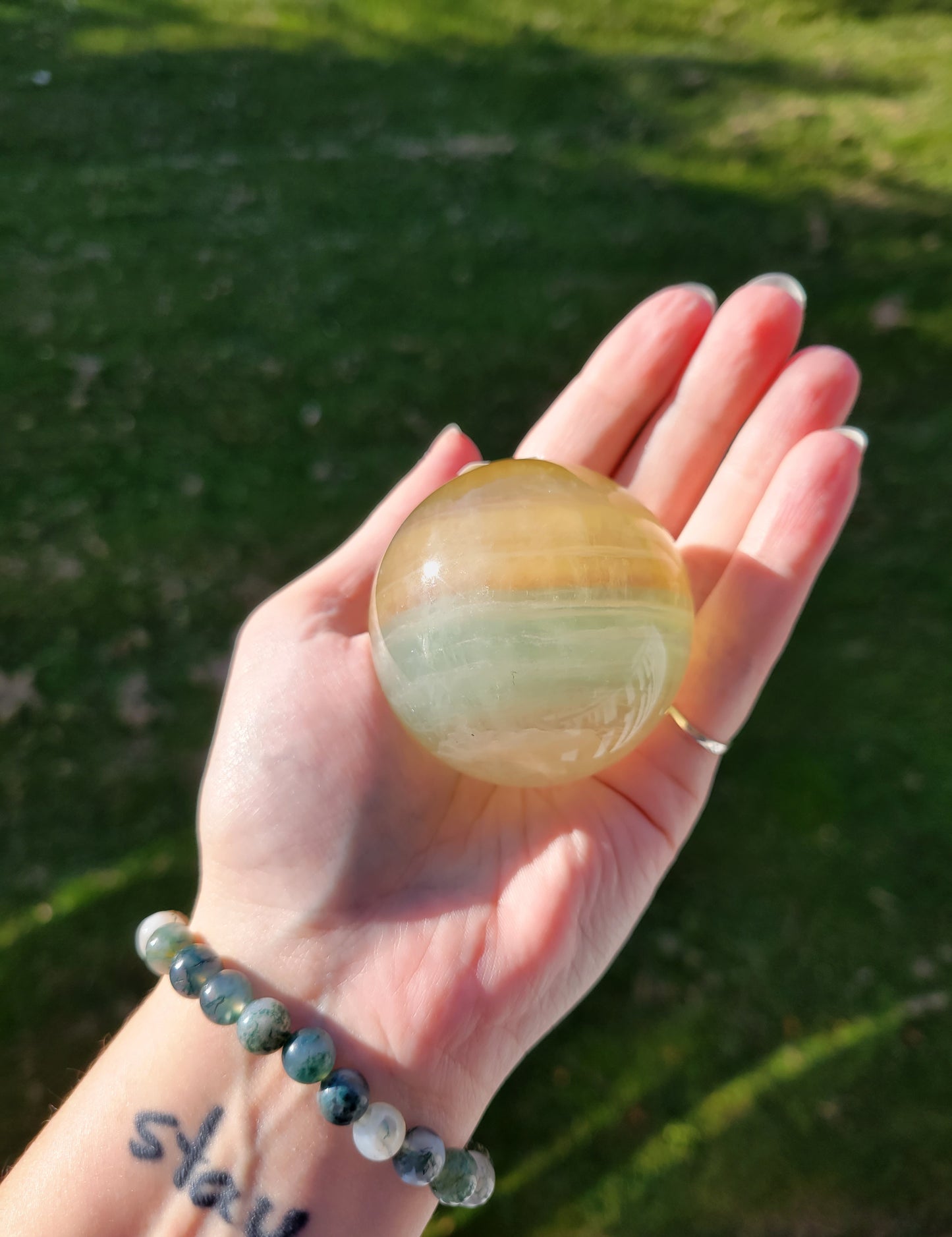 Fluorite Sphere